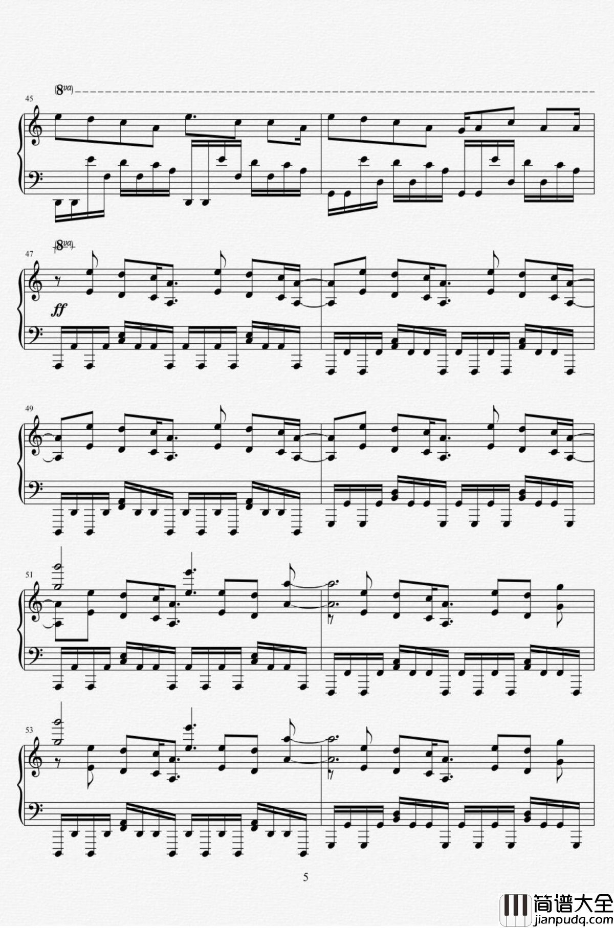 Hill_of_Sorrow钢琴谱_From_Guilty_Crown_罪恶王冠ost_泽野弘之