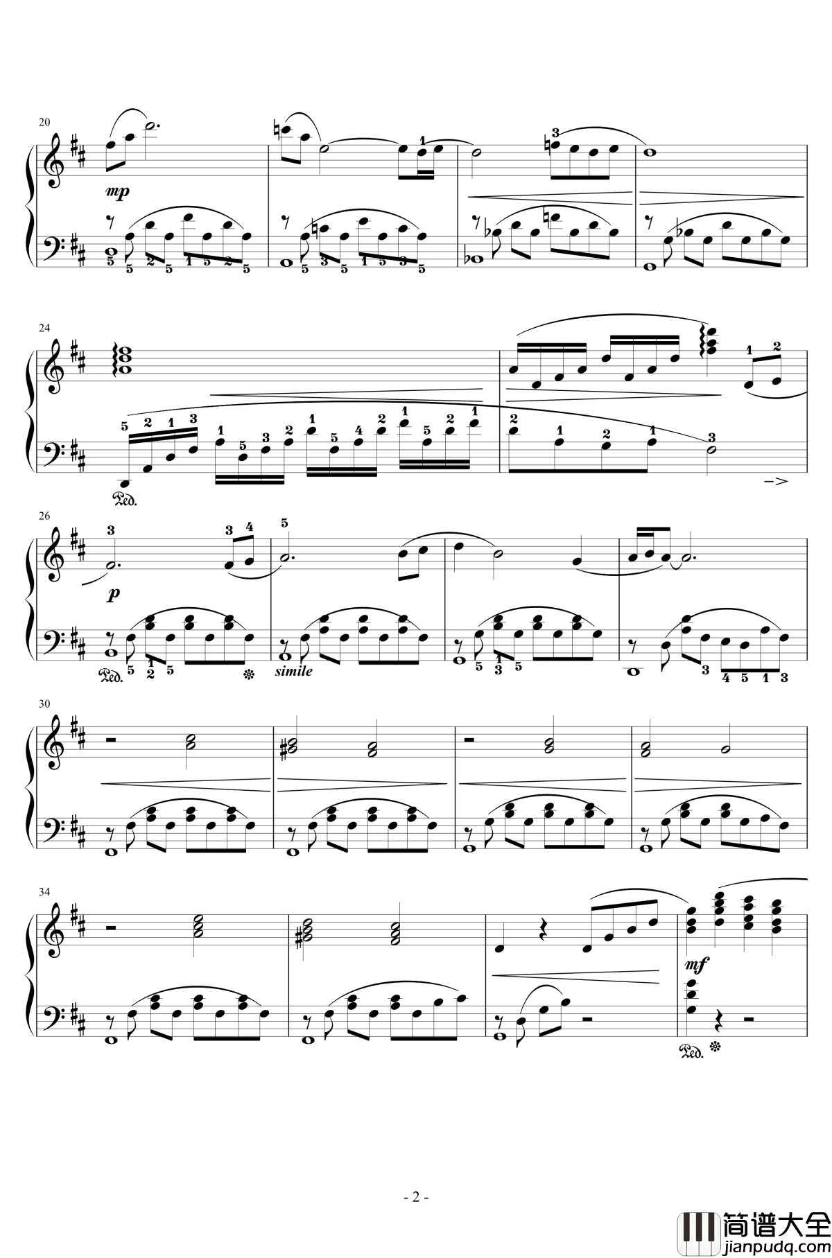 最终幻想7爱丽丝的主题钢琴谱_完整版本_植松伸夫