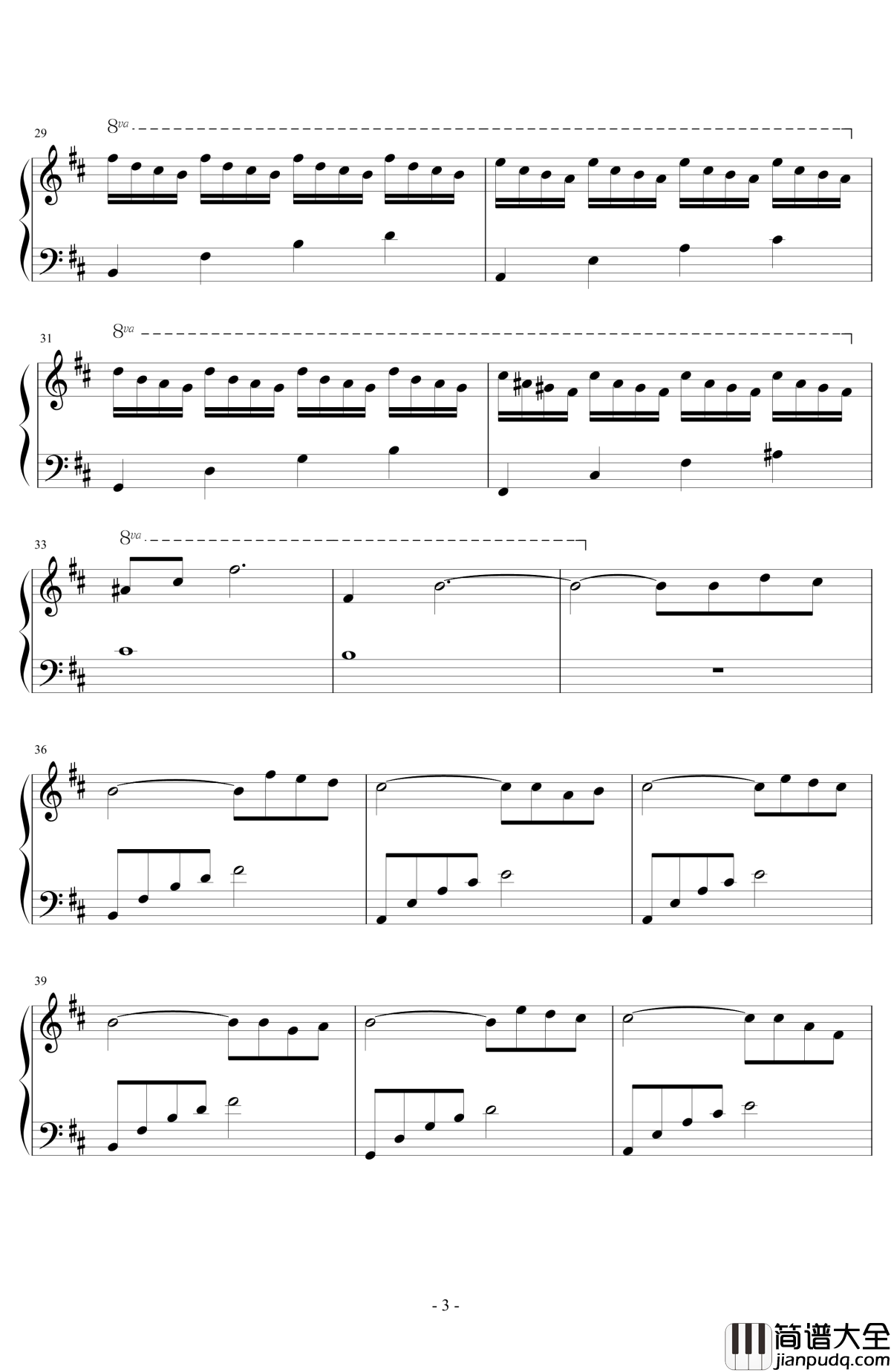 B小调幻想曲钢琴谱_此人不需要昵称