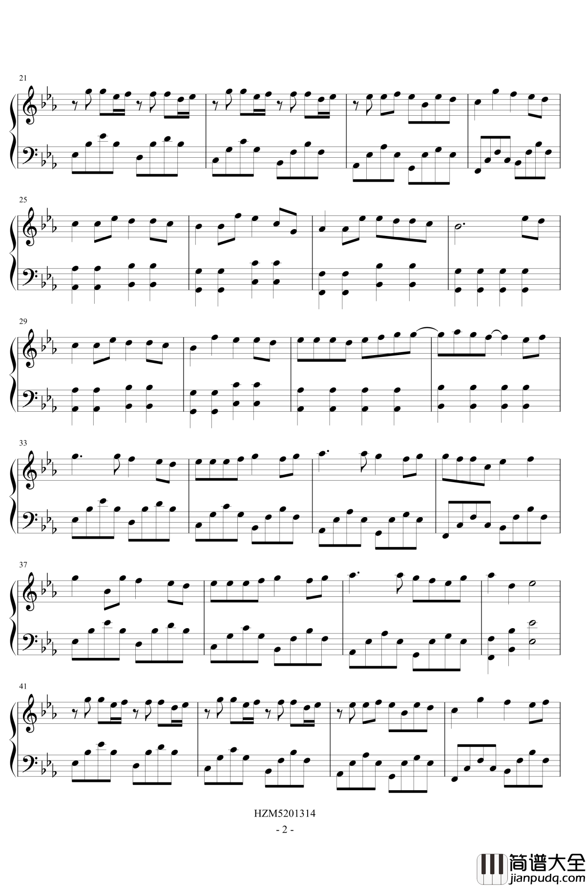 情花钢琴谱_本兮