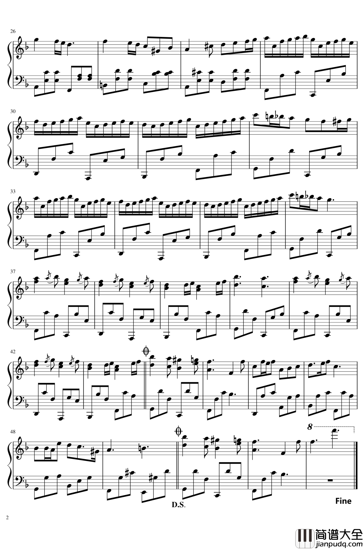 天使的嫁衣钢琴谱_Angel's_Wedding_Dress_吕恒