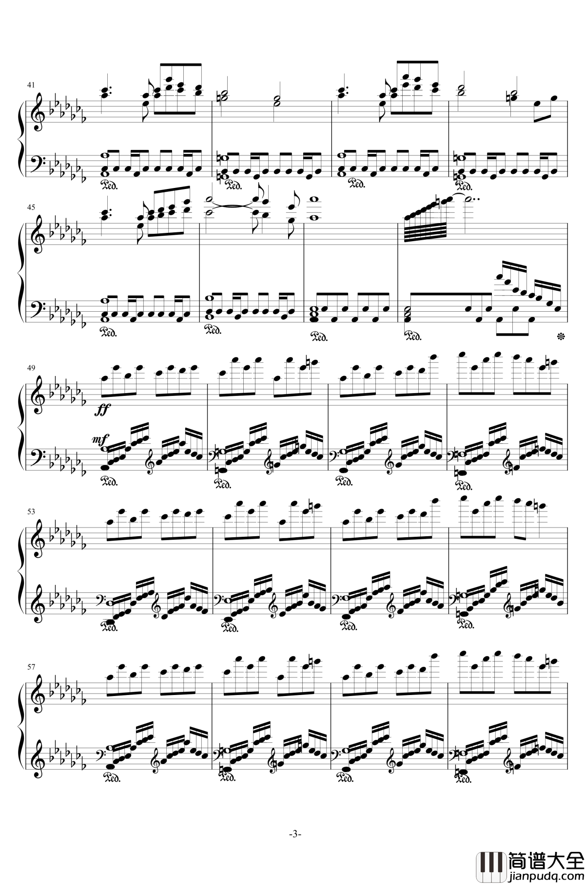 Nightmare_Diary钢琴谱_秘封噩梦日记