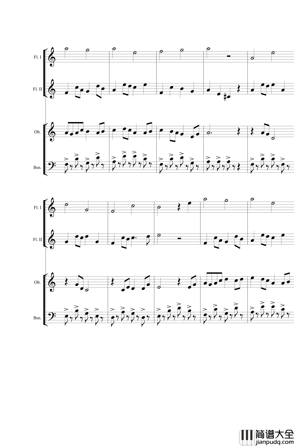 孔子钢琴谱_nzh1934