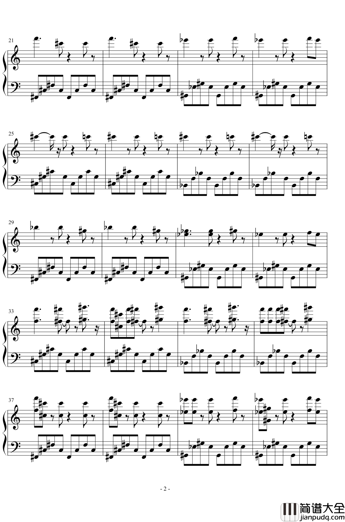 脑海浮现钢琴谱_吴振兴