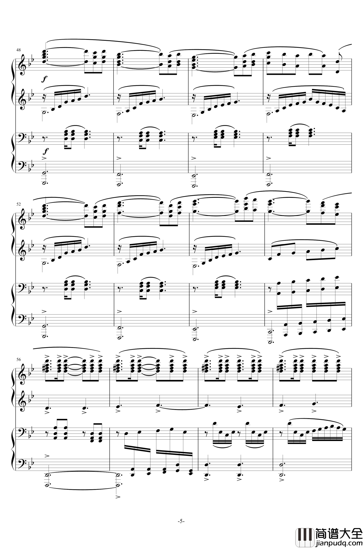 OST_APOCALYPSIS_NOCTIS_钢琴谱_Piano_duet_最终幻想XV