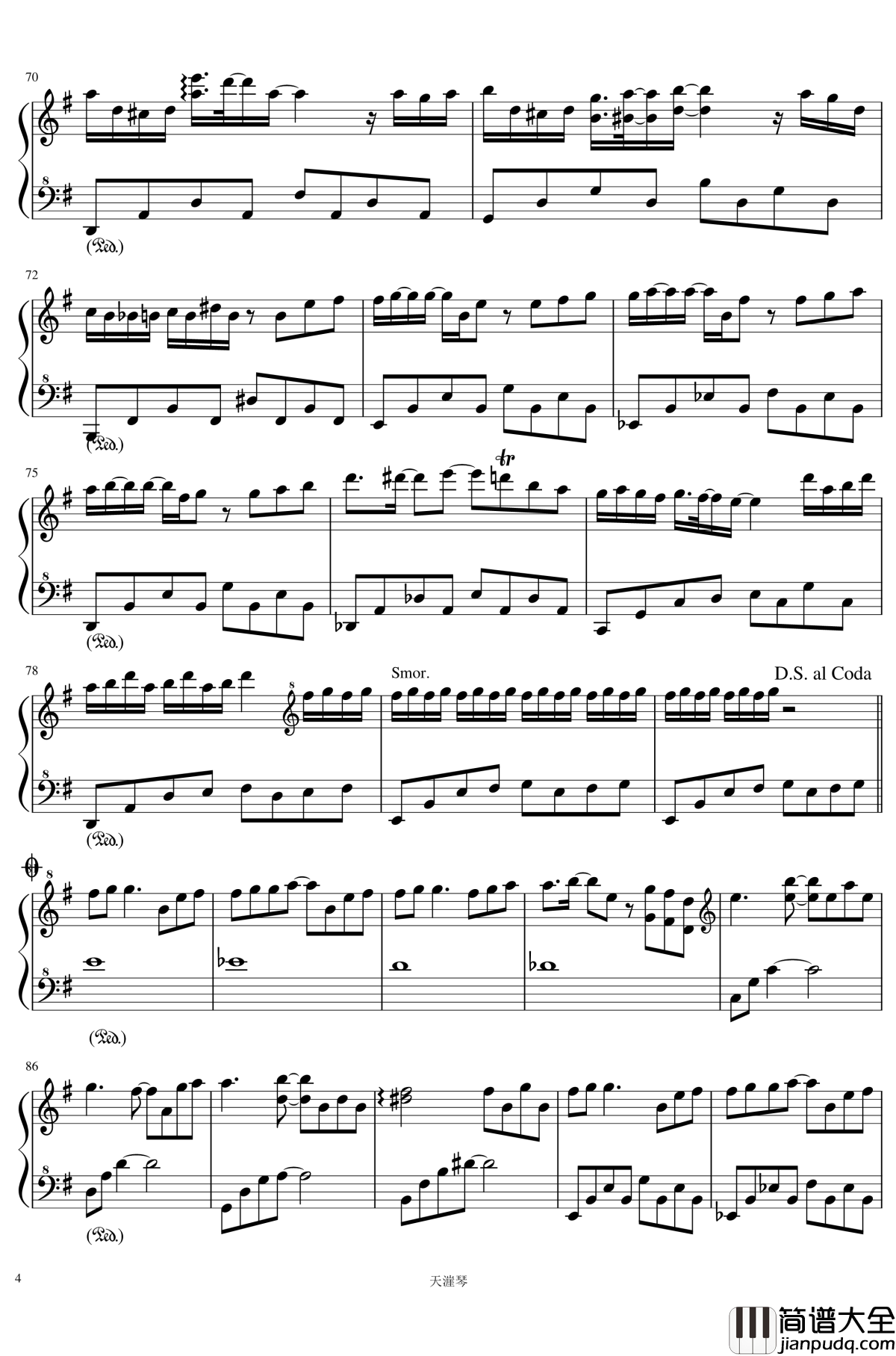 Bonus_Track钢琴谱_说不出口的话_Yulia