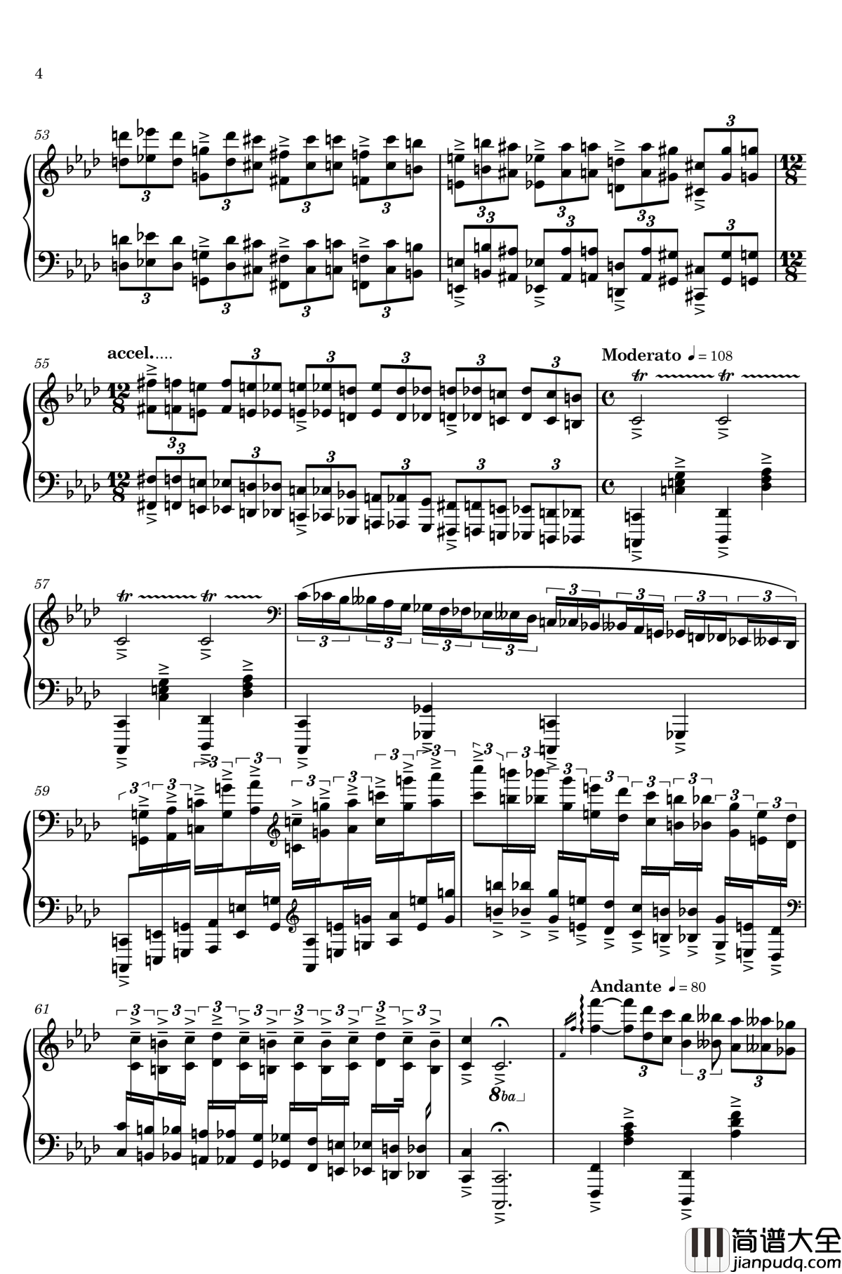 中世纪教堂的花瓶钢琴谱_gyf513