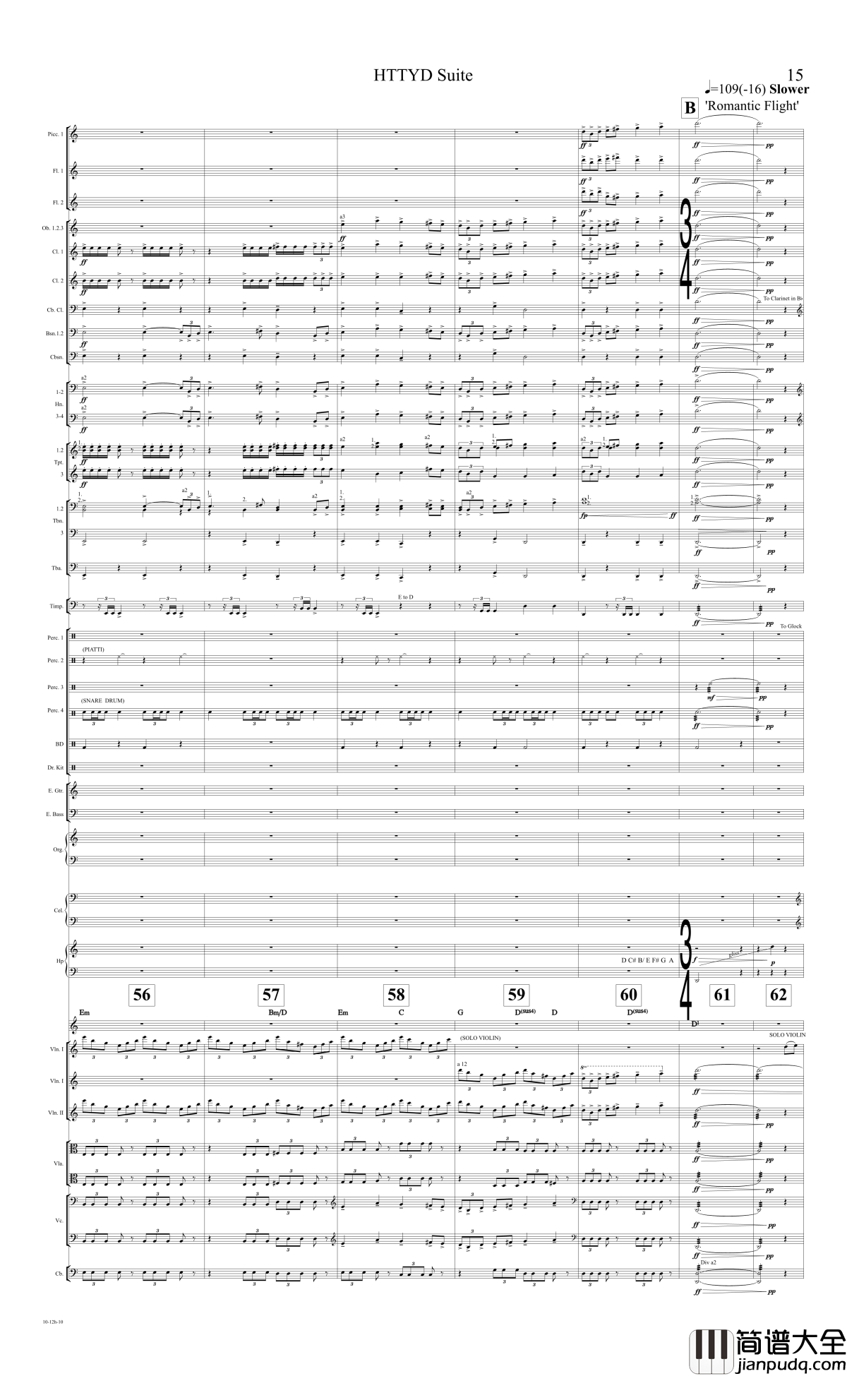 How_to_train_your_dragon_Suite钢琴谱_驯龙高手