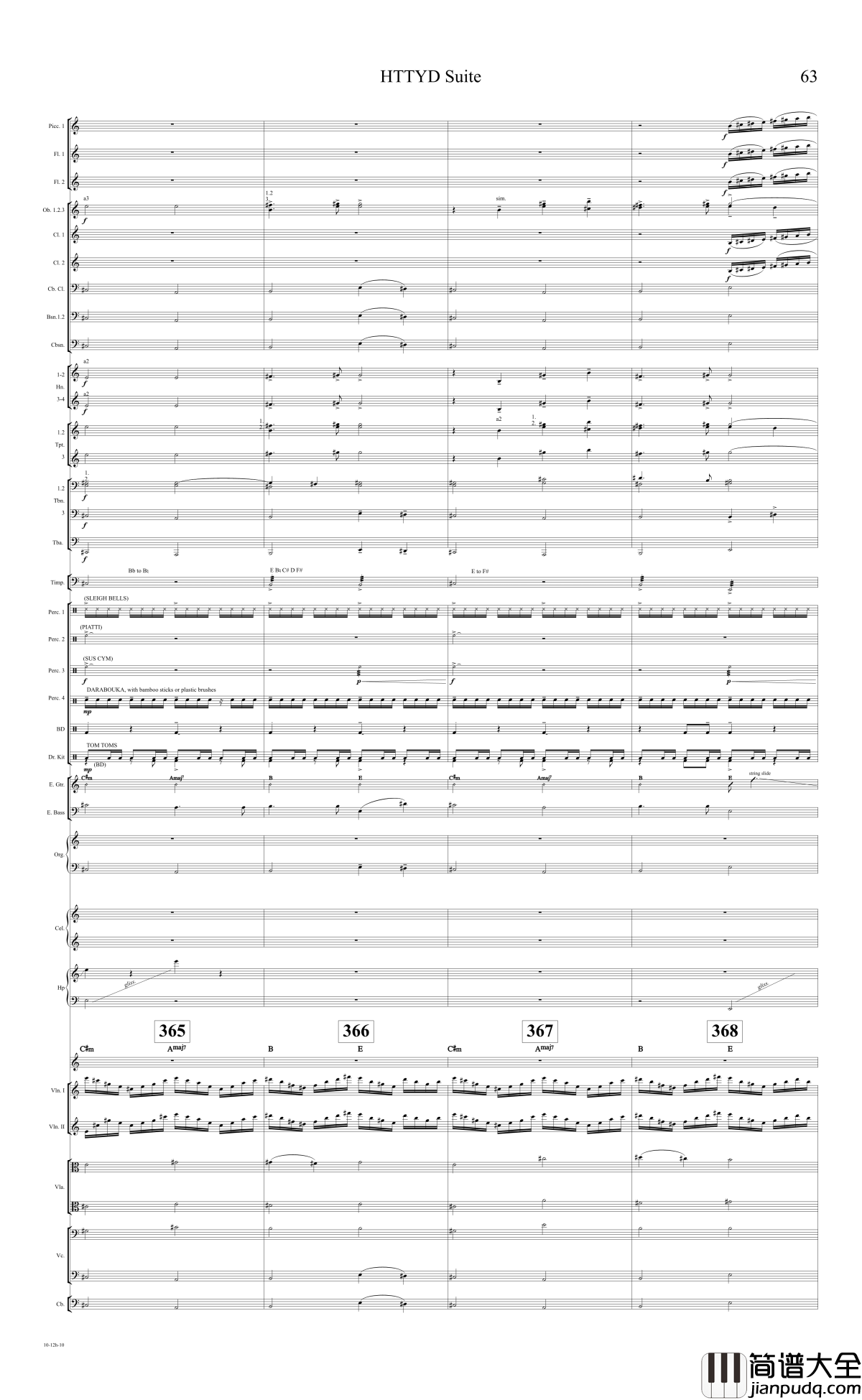 How_to_train_your_dragon_Suite钢琴谱_驯龙高手