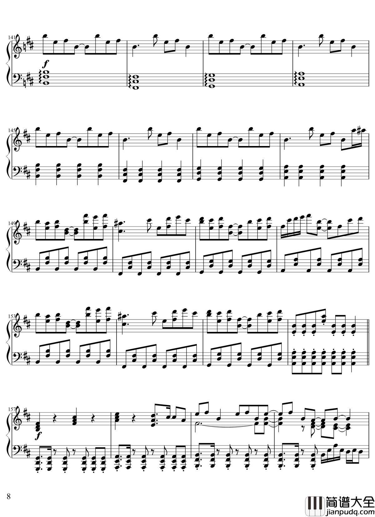 _心之所在钢琴谱_Pure_Fries__东方绀珠传_东方project