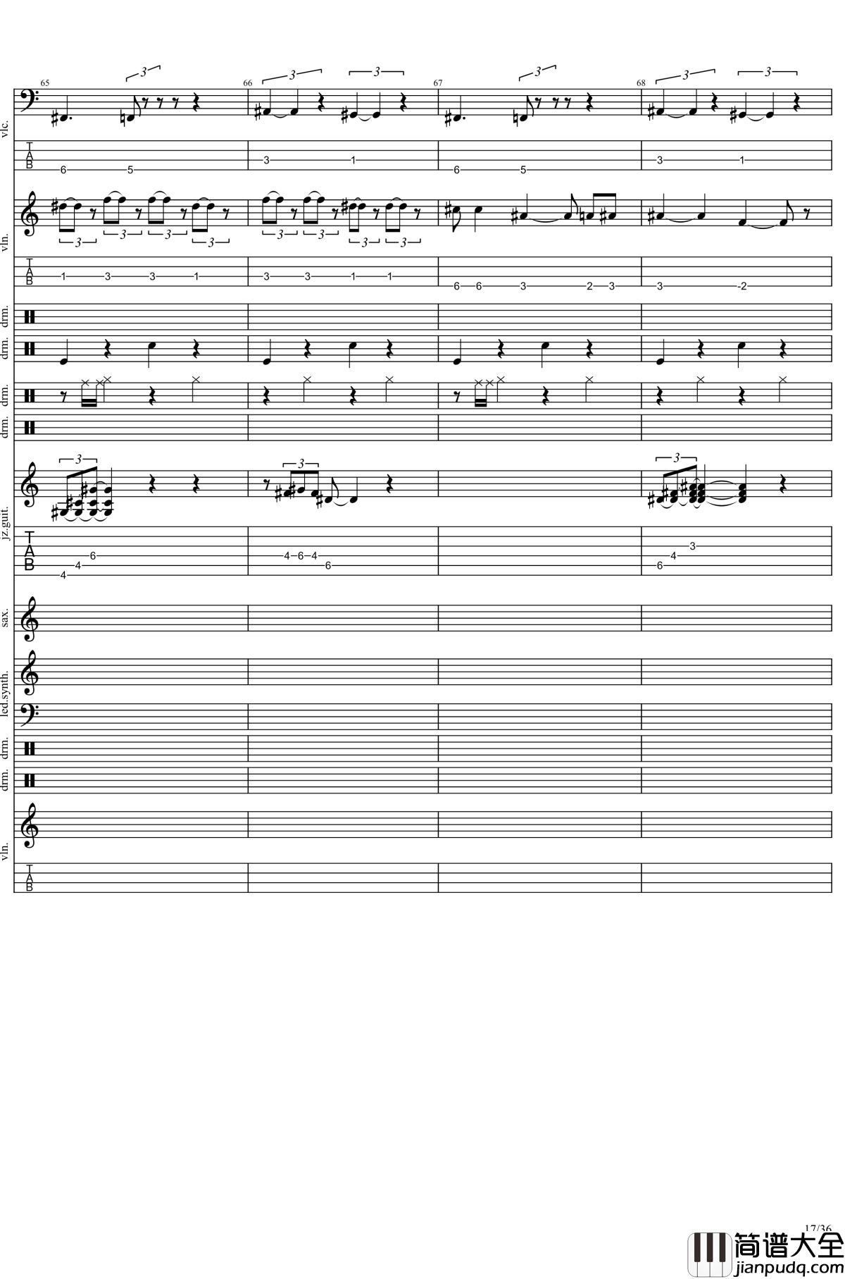 epic_sax_guy钢琴谱_ray_charles_hit_the_road_jack