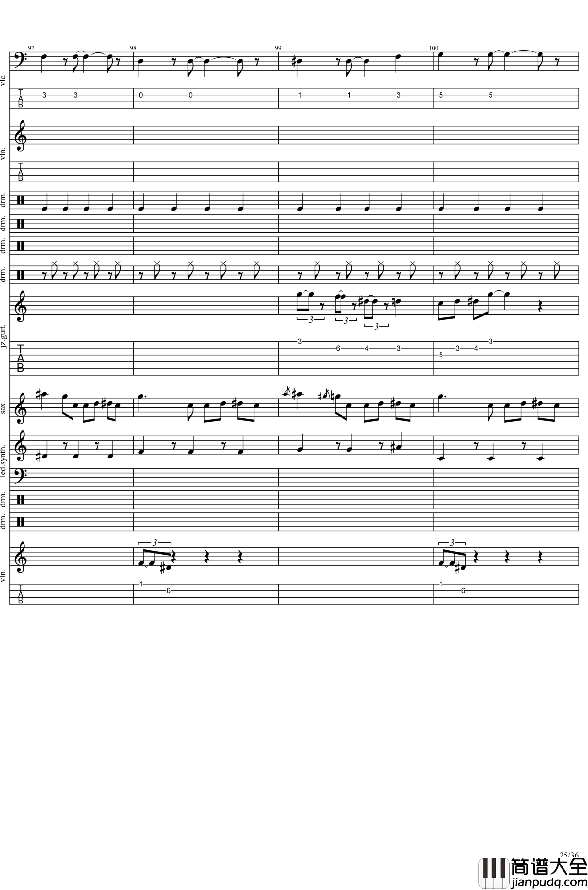 epic_sax_guy钢琴谱_ray_charles_hit_the_road_jack