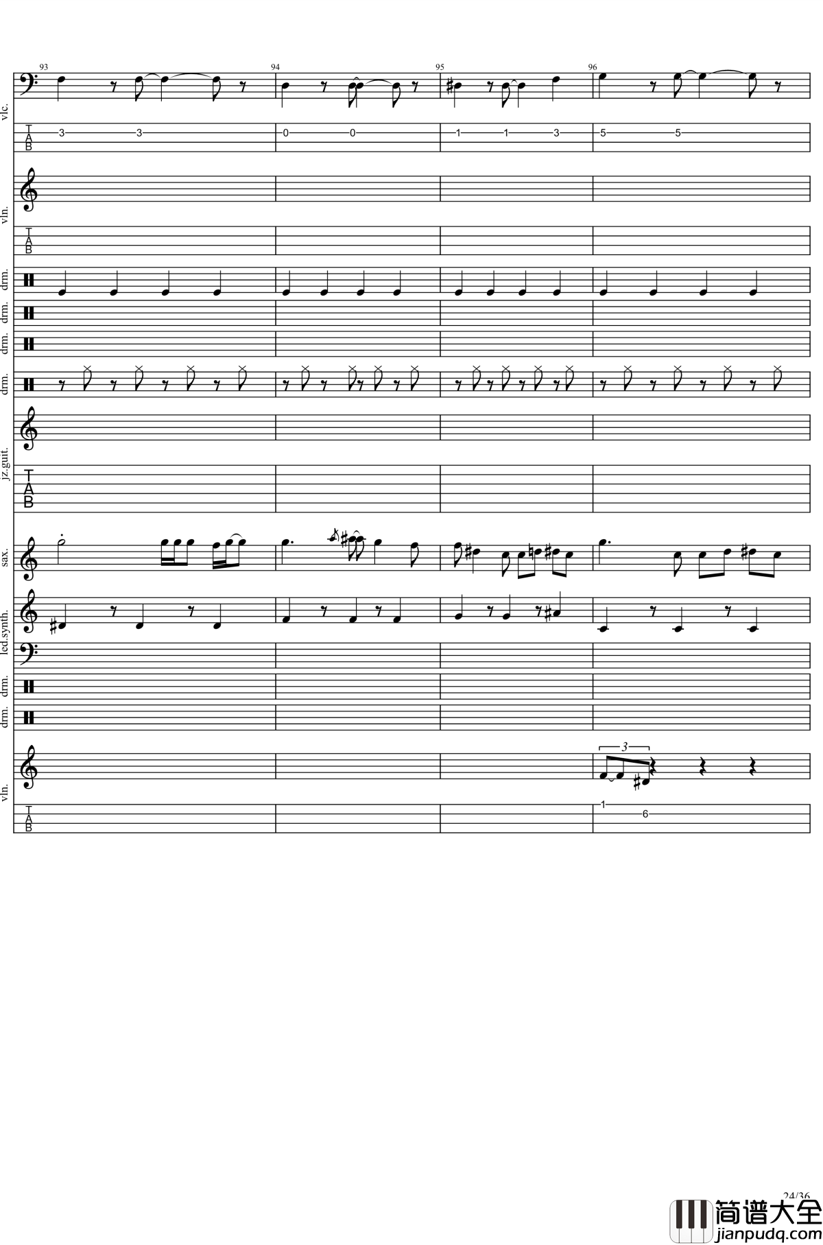 epic_sax_guy钢琴谱_ray_charles_hit_the_road_jack