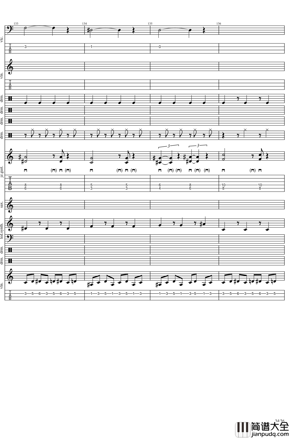 epic_sax_guy钢琴谱_ray_charles_hit_the_road_jack