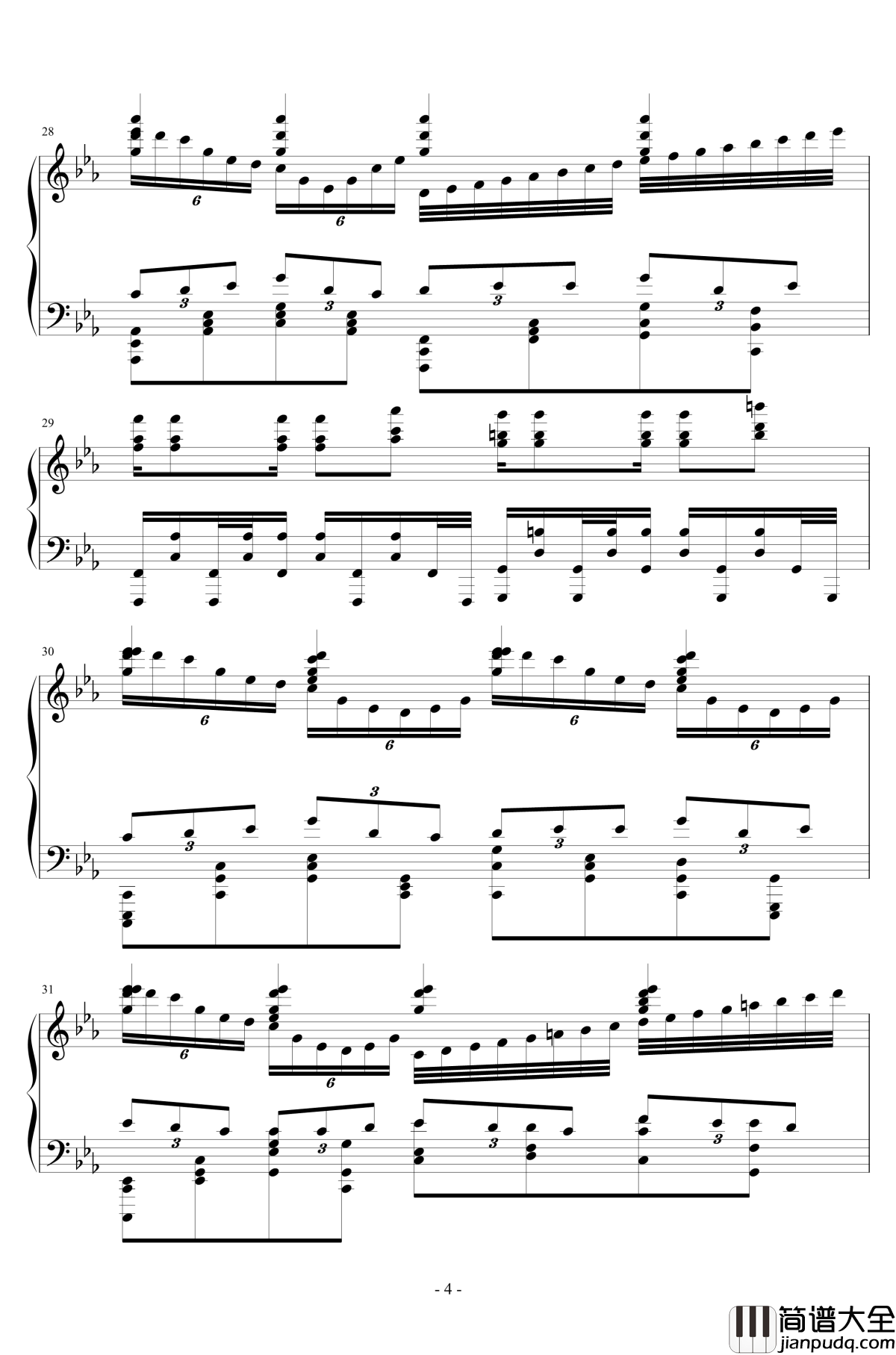 彷徨钢琴谱_MITR