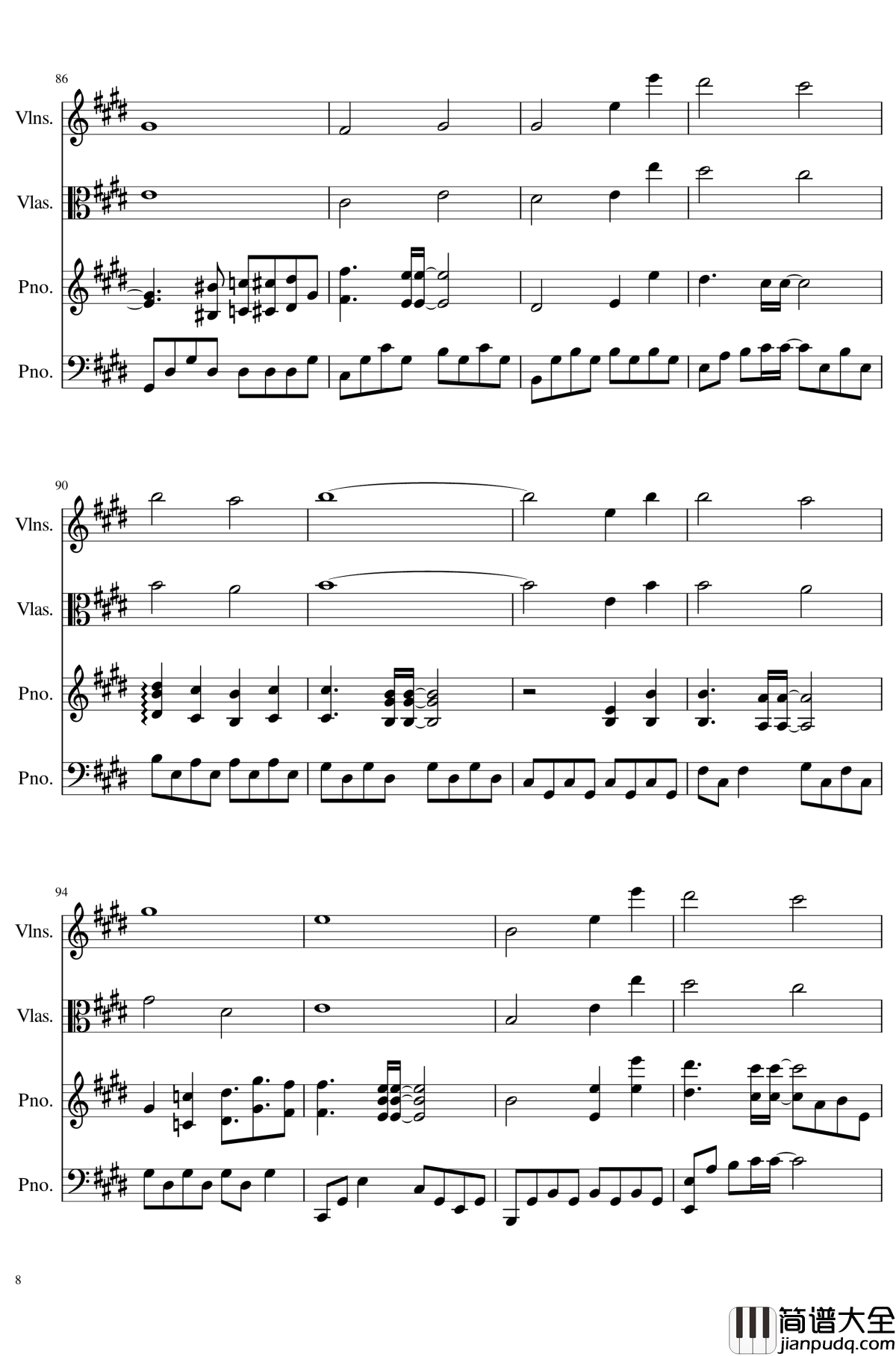 Ever_Eternity钢琴谱_Dennis_Kuo