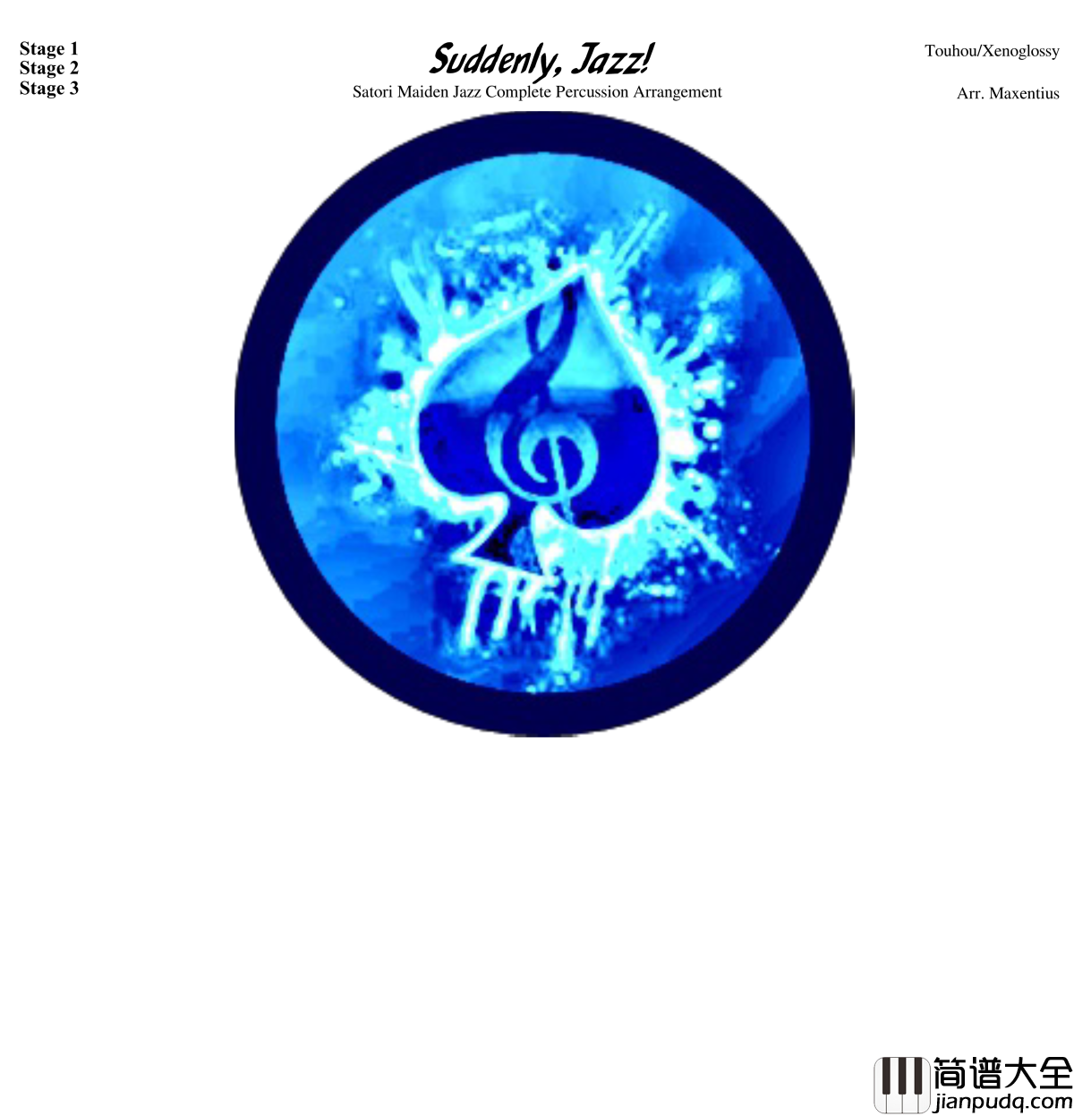 Suddenly,Jazz!钢琴谱_东方再编曲_东方project