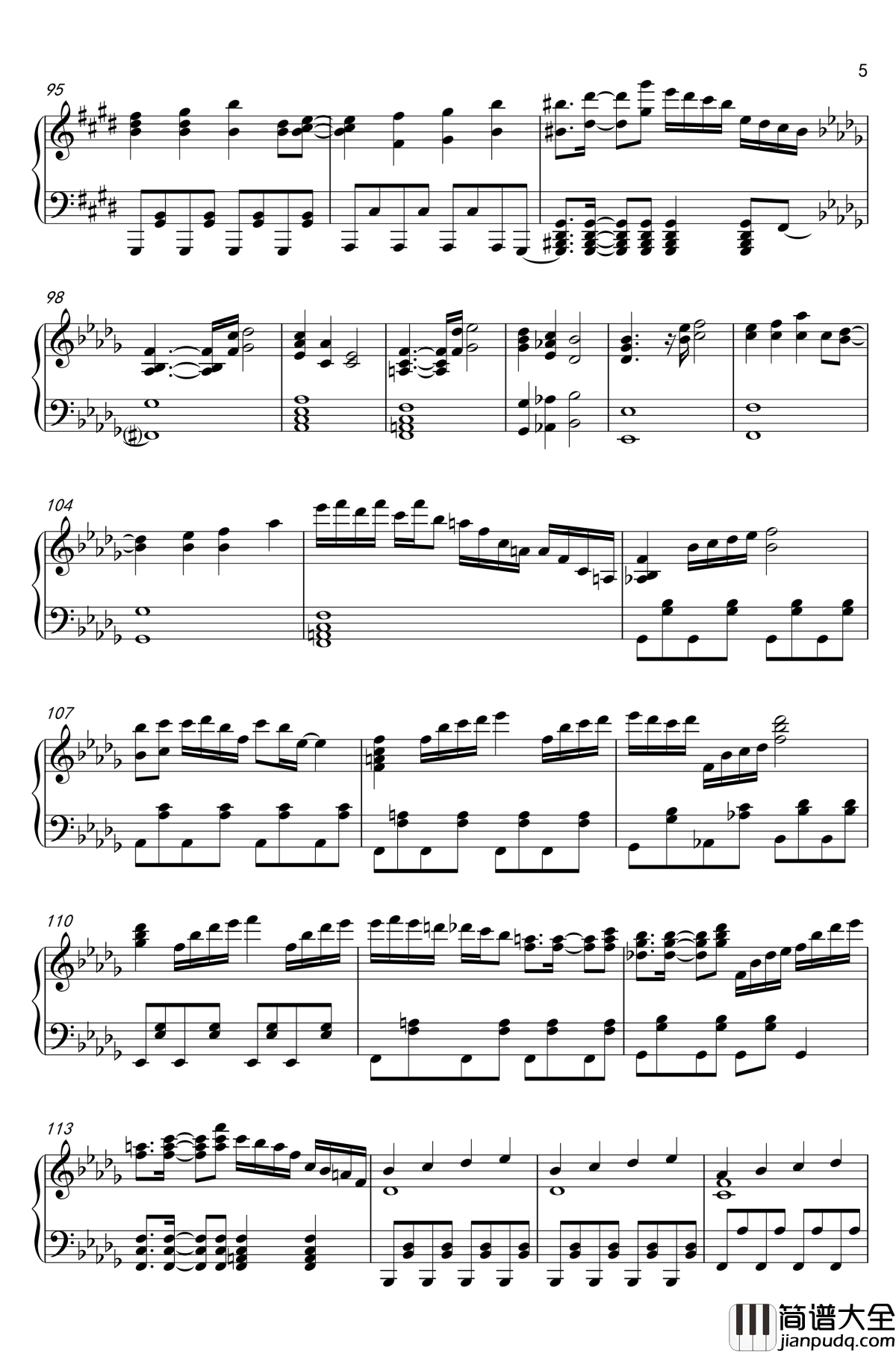 信仰是为了虚幻之人钢琴谱_幻想游戏_东方风神录_触手猴_信仰は儚き人間の為に