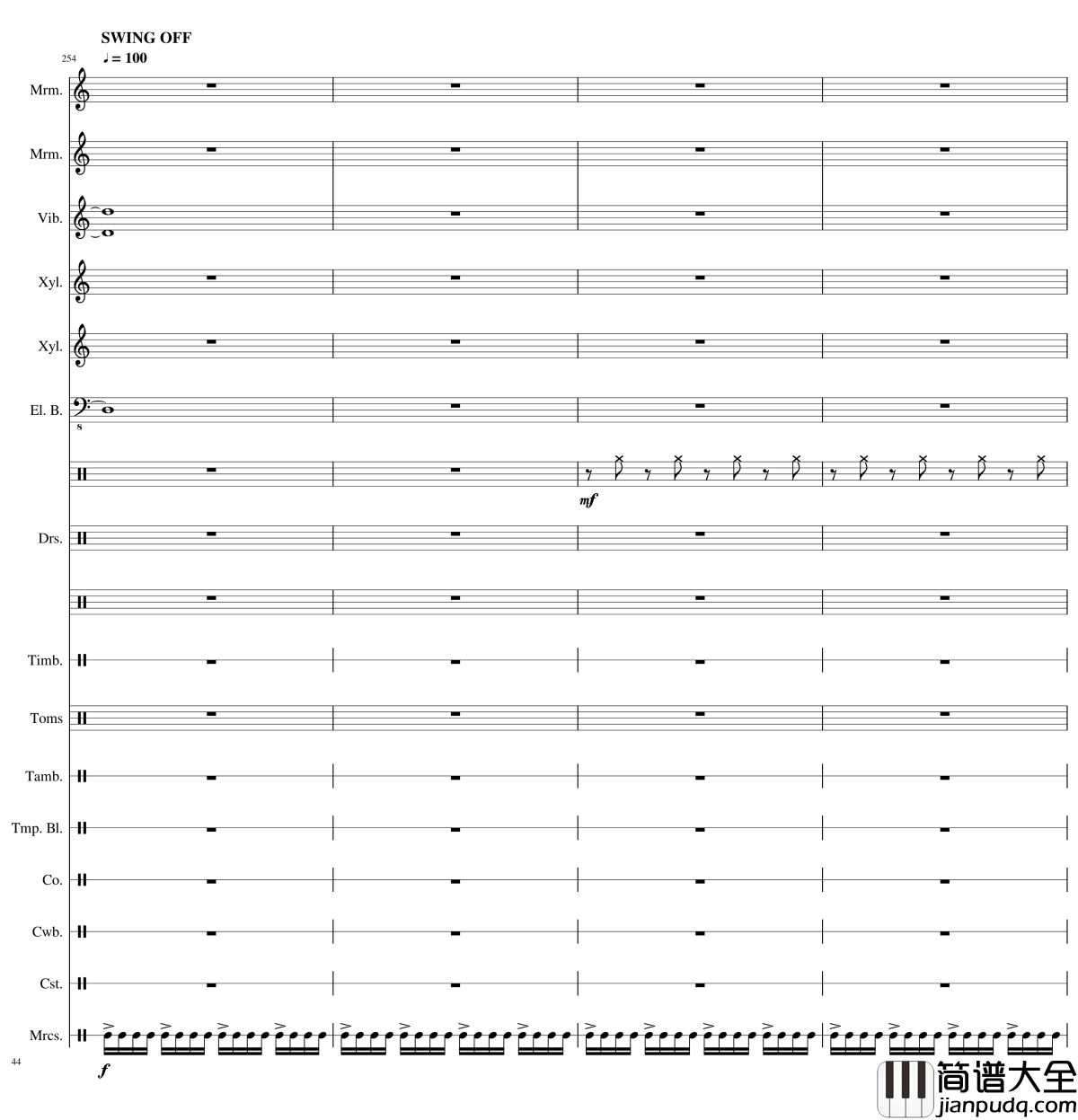 Suddenly,Jazz!钢琴谱_东方再编曲_东方project