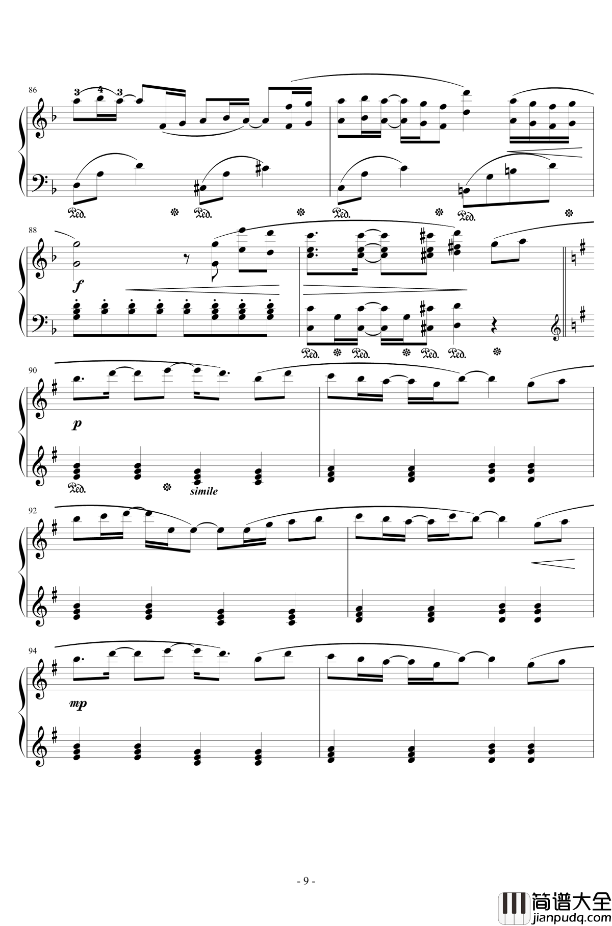 Connecting钢琴谱_初音未来