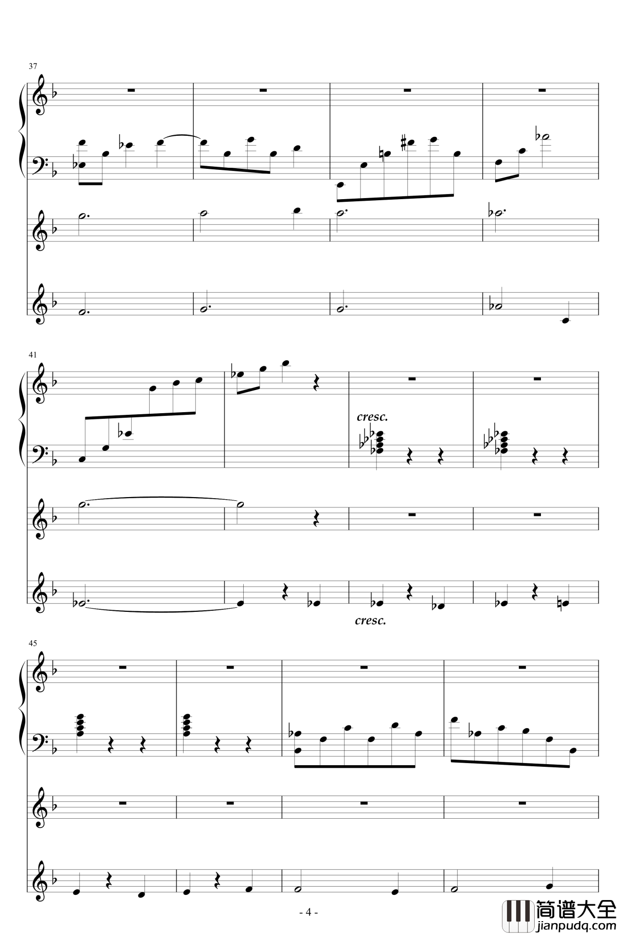 随风飘荡钢琴谱_天籁传声