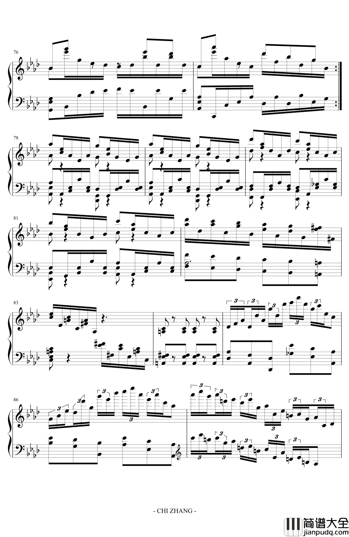 Concert_Etude_in_A_Elat_'Jubilation'钢琴谱__PARROT186