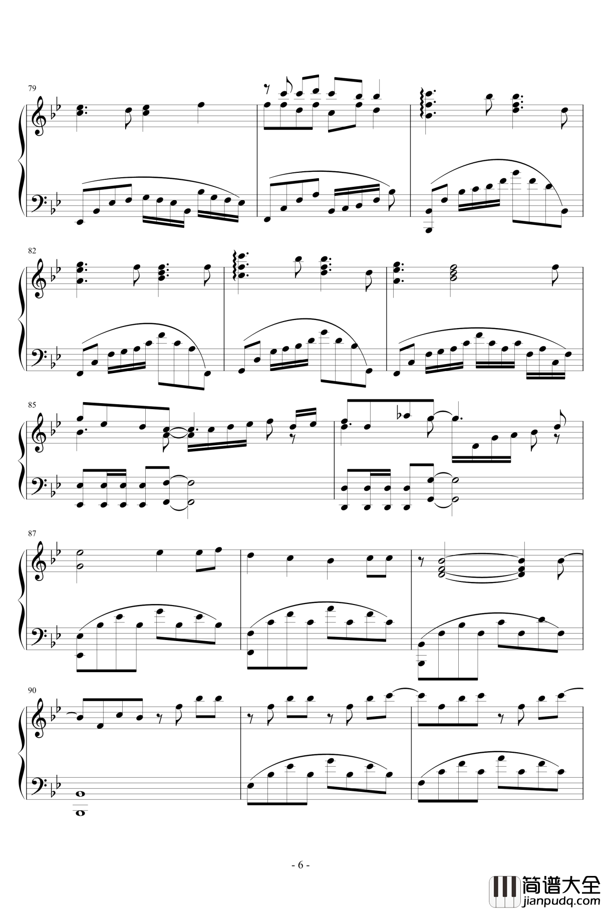 相遇天使钢琴谱_天使にふれたよ_轻音少女