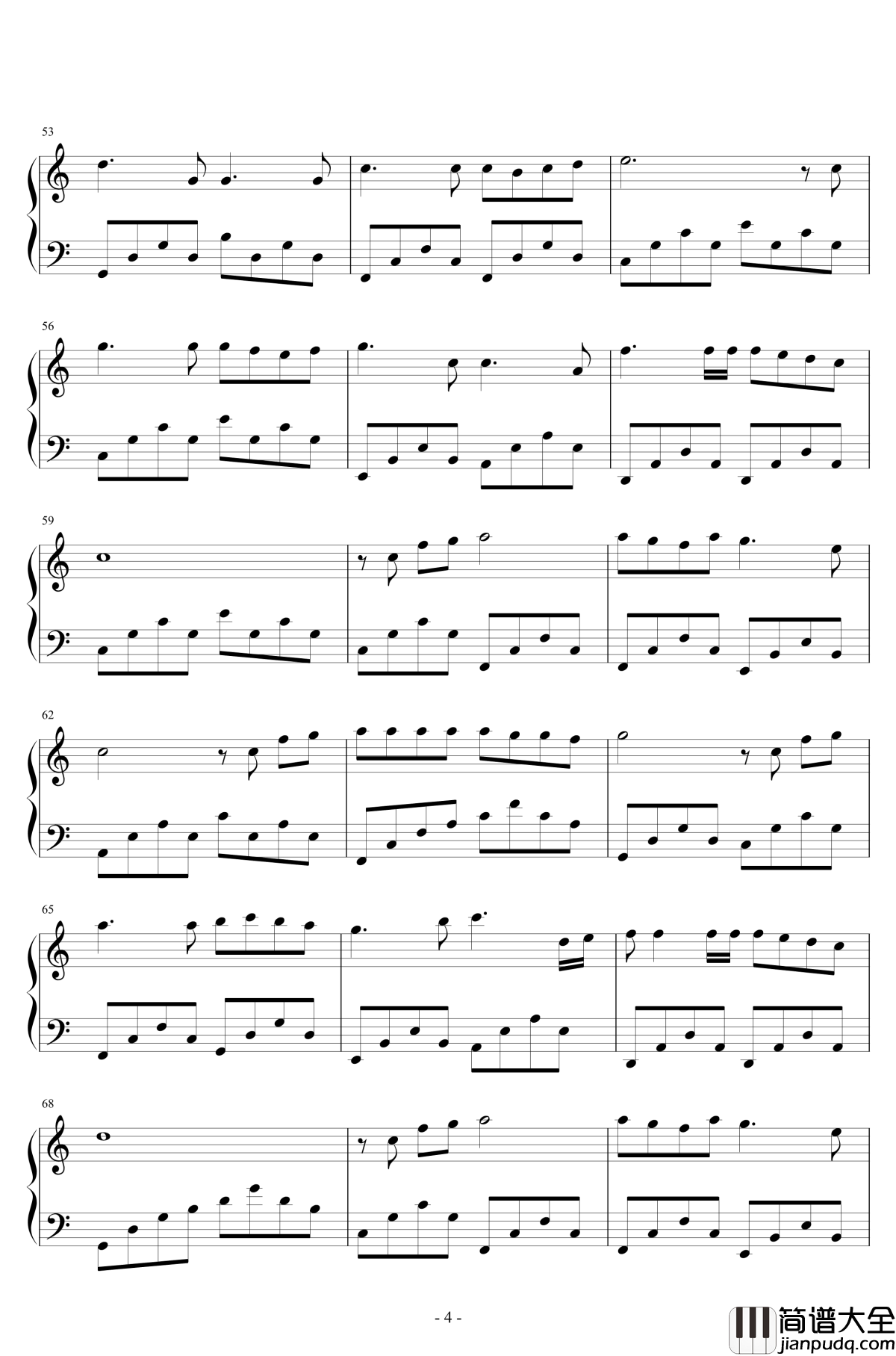 奔跑的蜗牛钢琴谱_戴尚辉