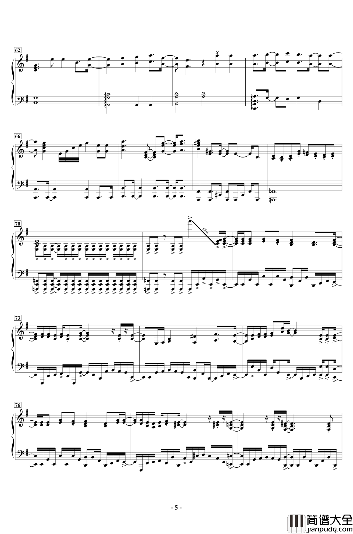 Shadow_and_Truth钢琴谱_ONE_III_NOTES