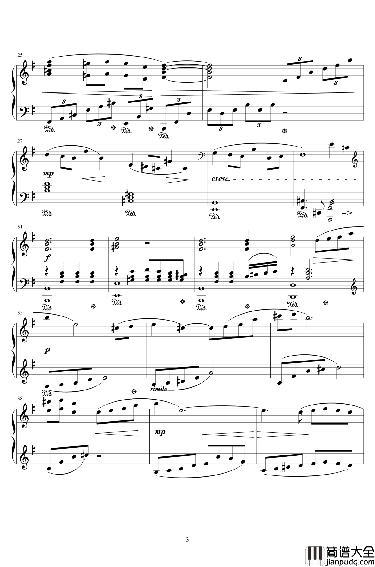 Distant_Worlds钢琴谱_遥远的世界_植松伸夫