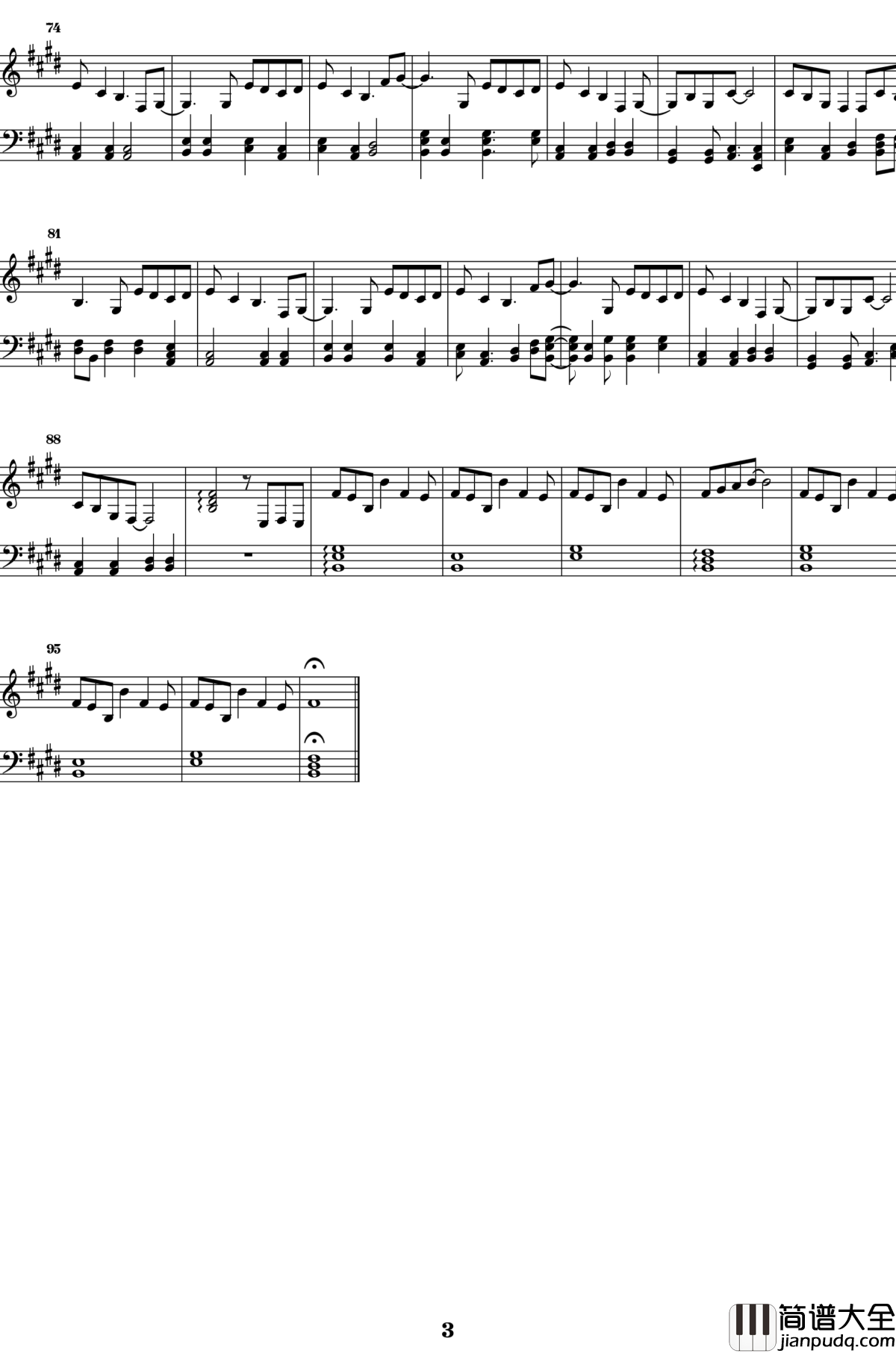 做我自己_钢琴谱_王源