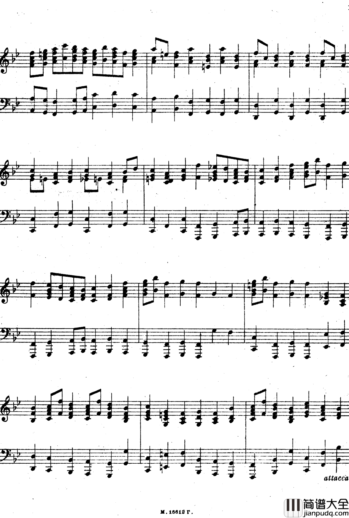 图画展览会钢琴谱_穆索尔斯基