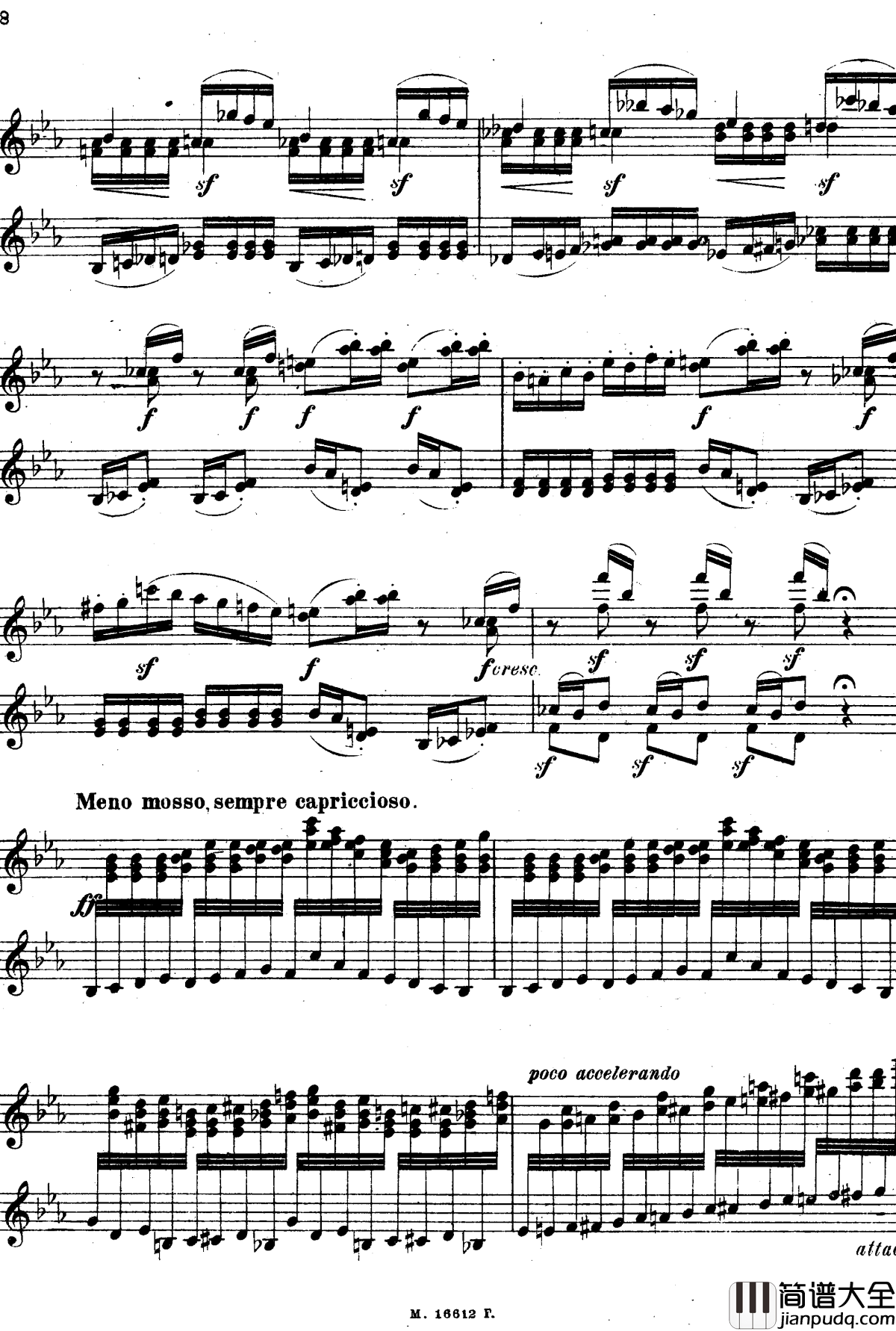 图画展览会钢琴谱_穆索尔斯基