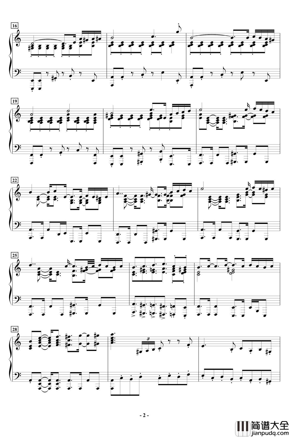 Theme_of_the_Last_Time_Trave钢琴谱l_西浦智仁