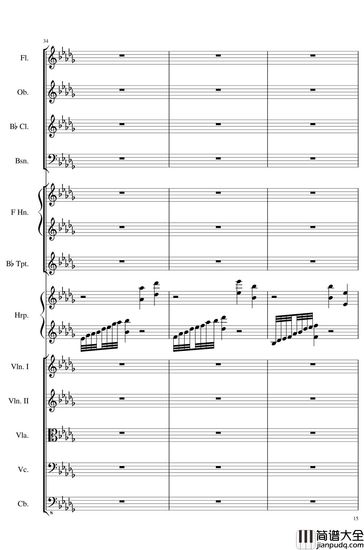 Clair_de_lune,_Op.109钢琴谱_一个球