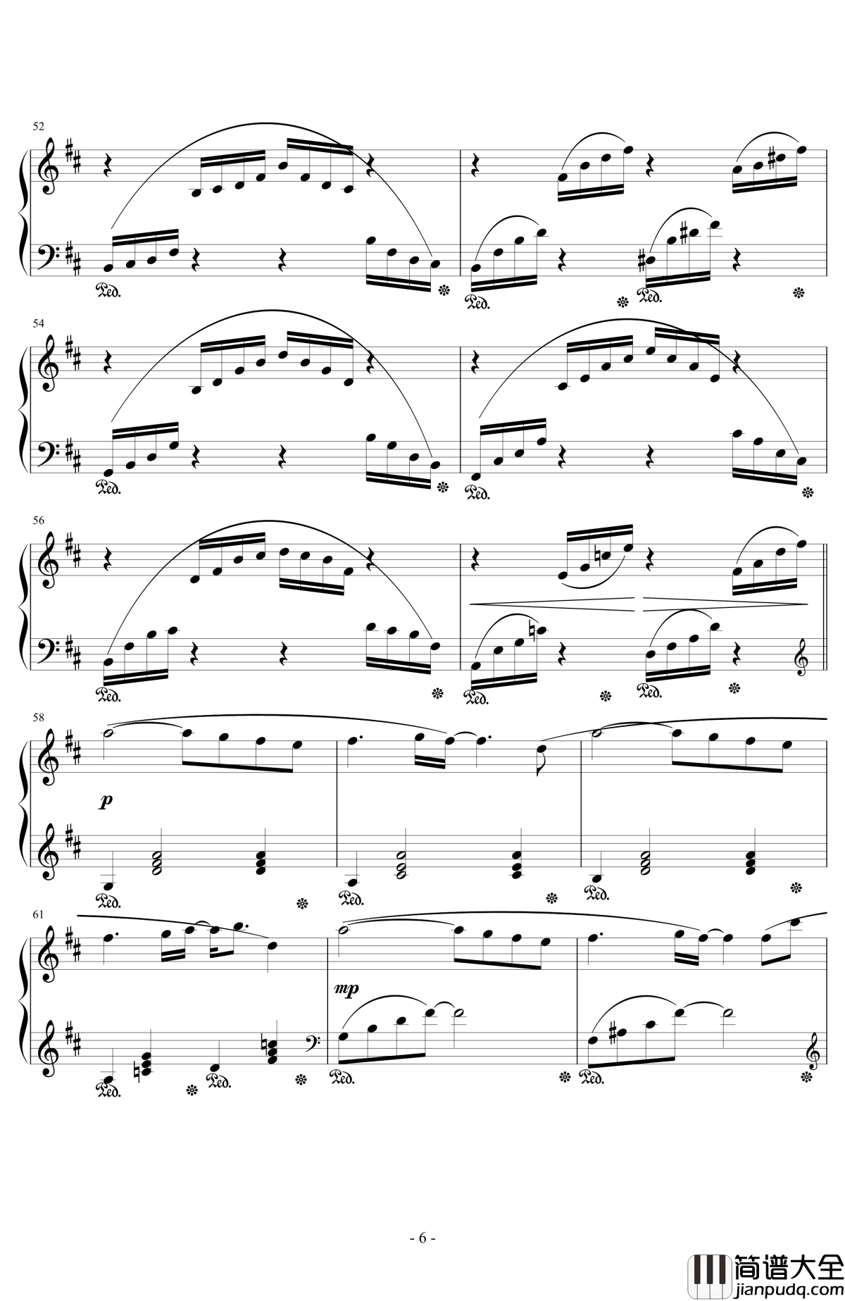 Eternal_Love钢琴谱_最终幻想13插曲_浜涡正志