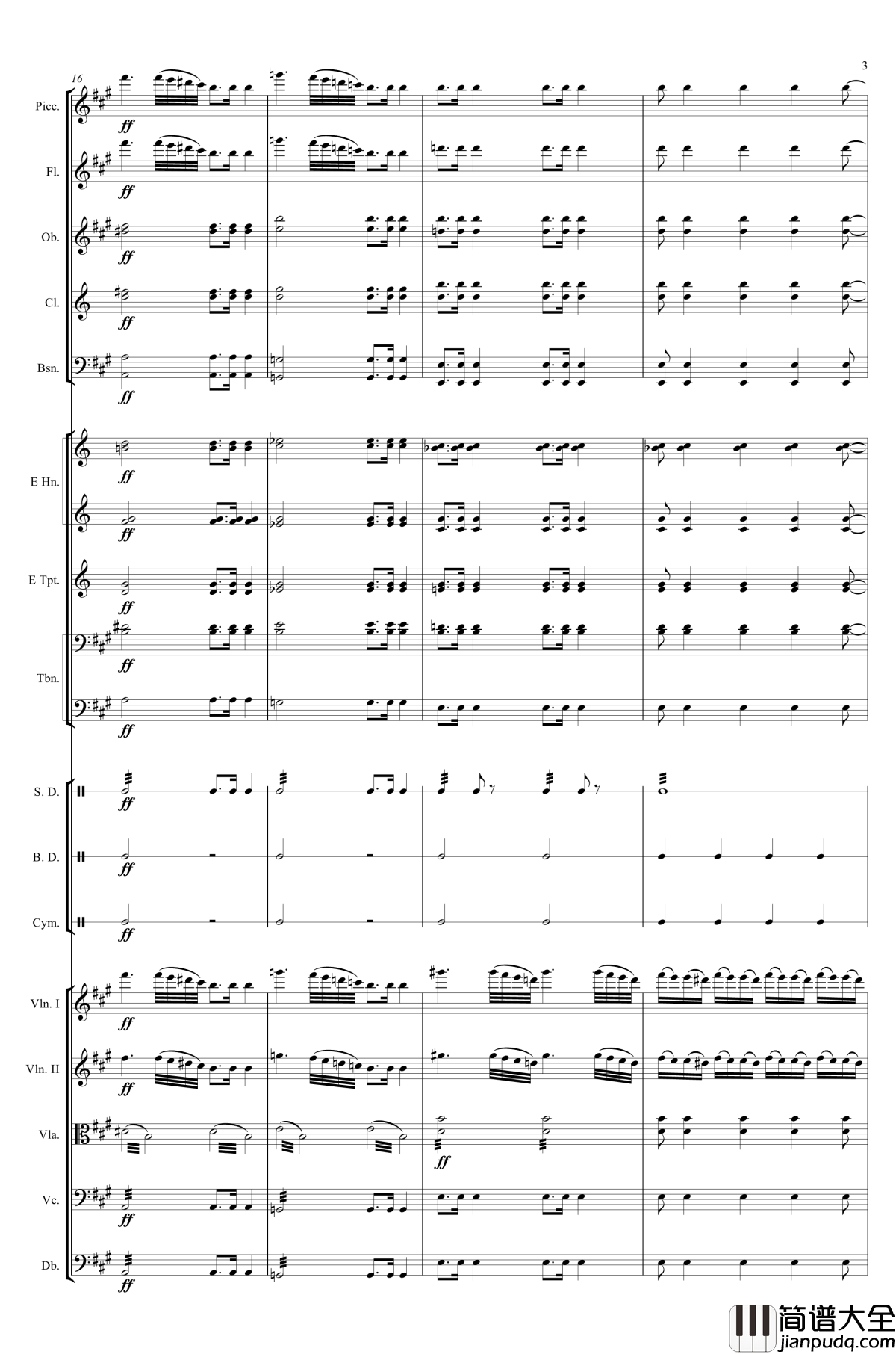 轻骑兵序曲钢琴谱_Franz_von_Suppe