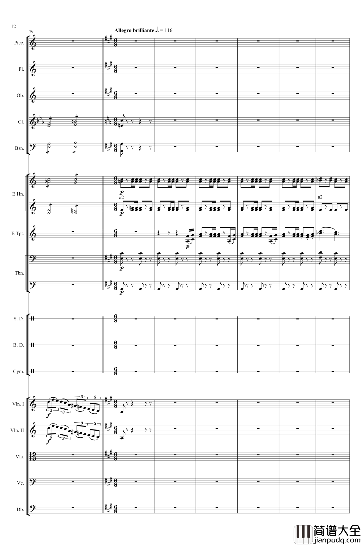 轻骑兵序曲钢琴谱_Franz_von_Suppe