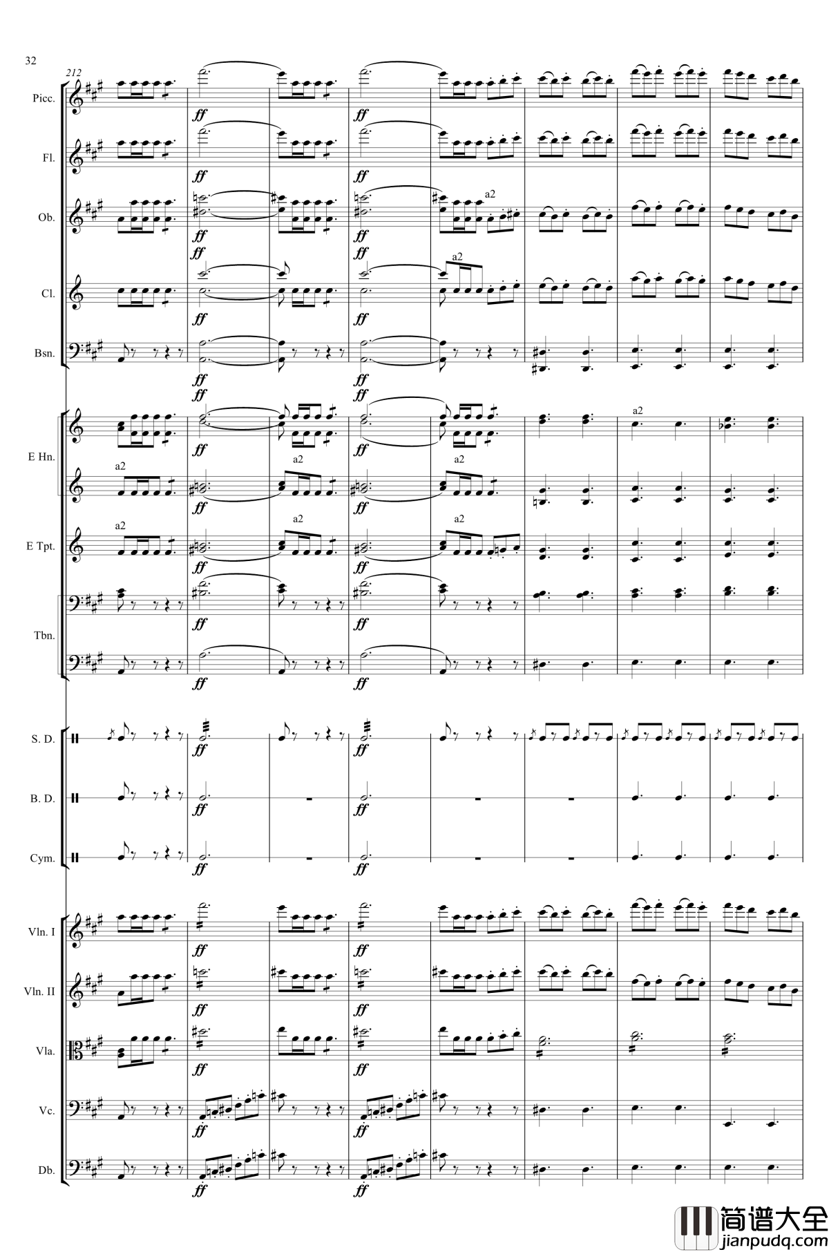 轻骑兵序曲钢琴谱_Franz_von_Suppe