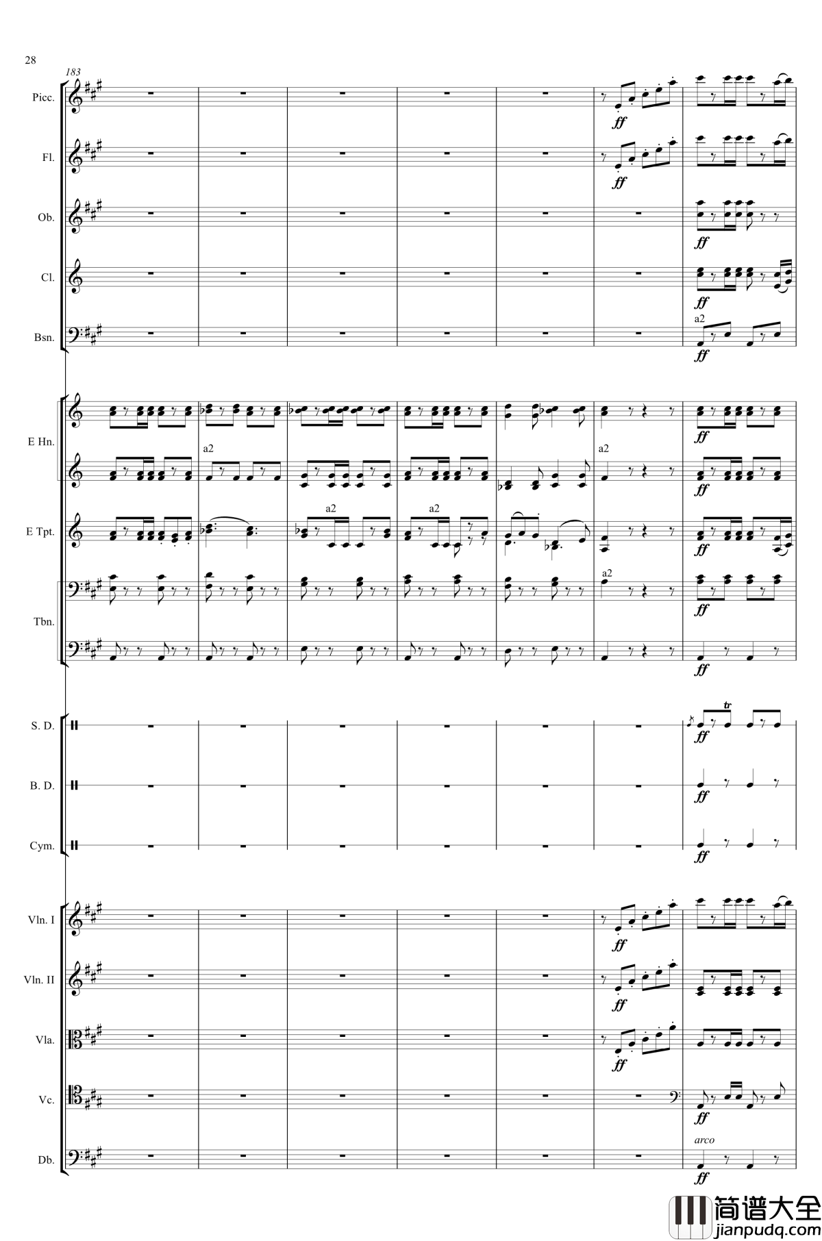 轻骑兵序曲钢琴谱_Franz_von_Suppe