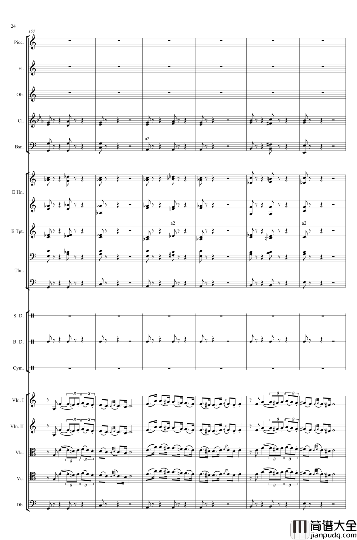 轻骑兵序曲钢琴谱_Franz_von_Suppe