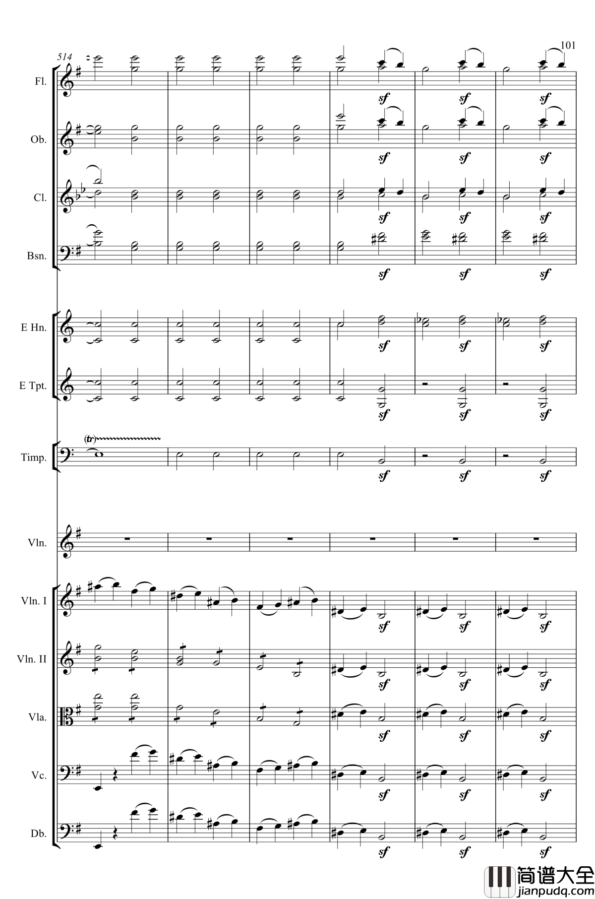 e小调小提琴协奏曲Op.64钢琴谱_第一乐章_门德尔松