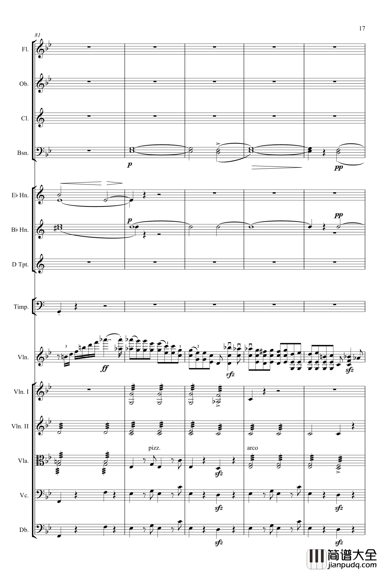 g小调第1小提琴协奏曲Op.26钢琴谱_第一乐章_Max_Bruch