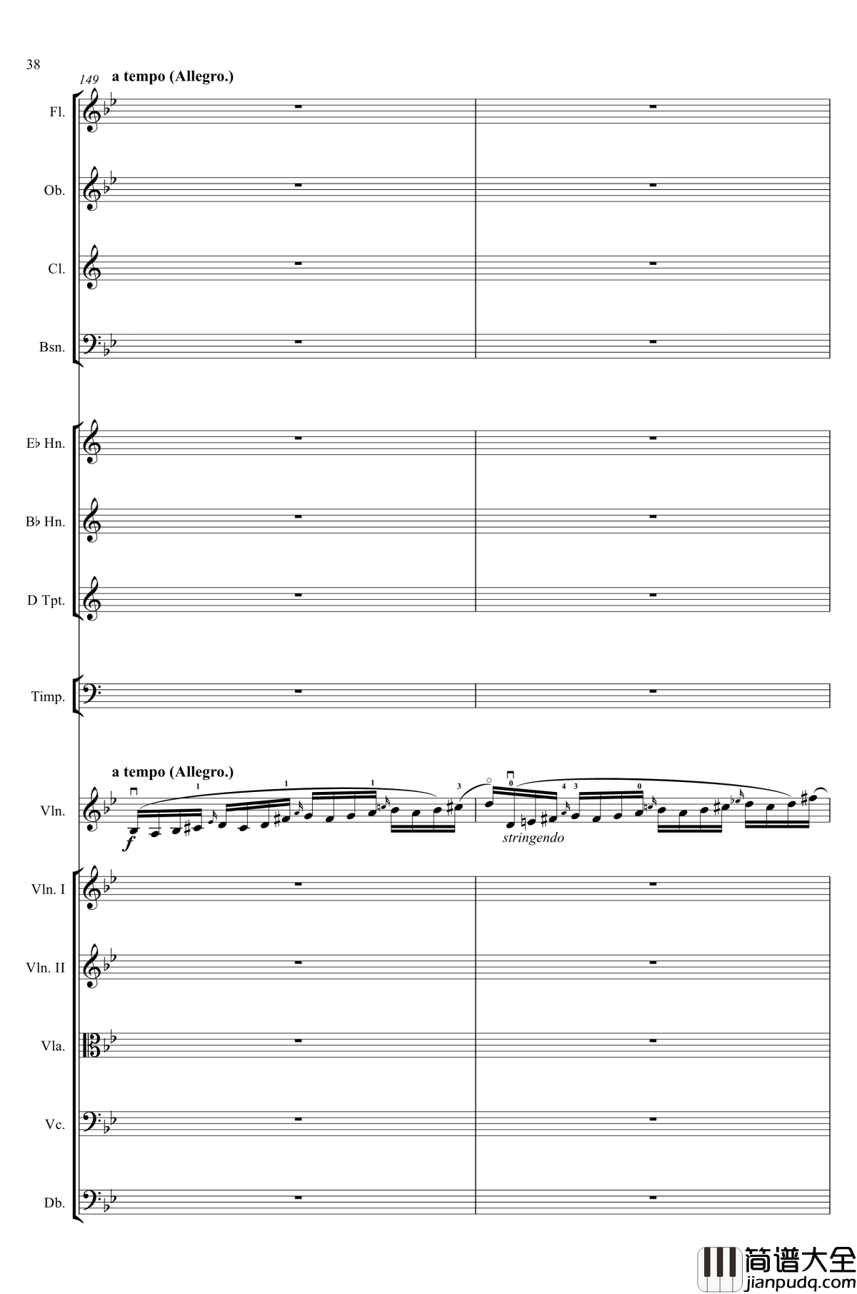 g小调第1小提琴协奏曲Op.26钢琴谱_第一乐章_Max_Bruch