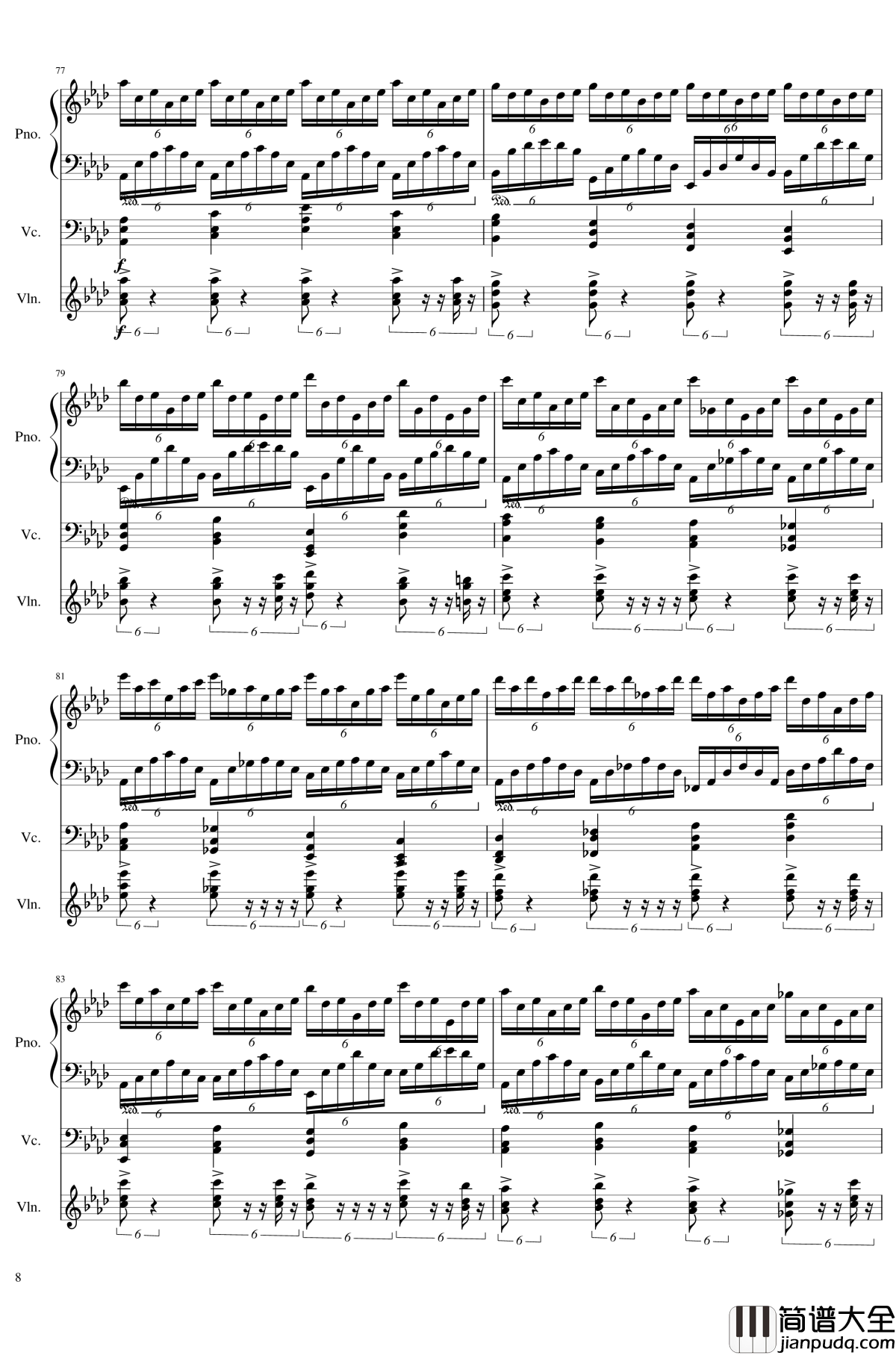 Op.3_2钢琴谱_年老色衰_SunnyAK47