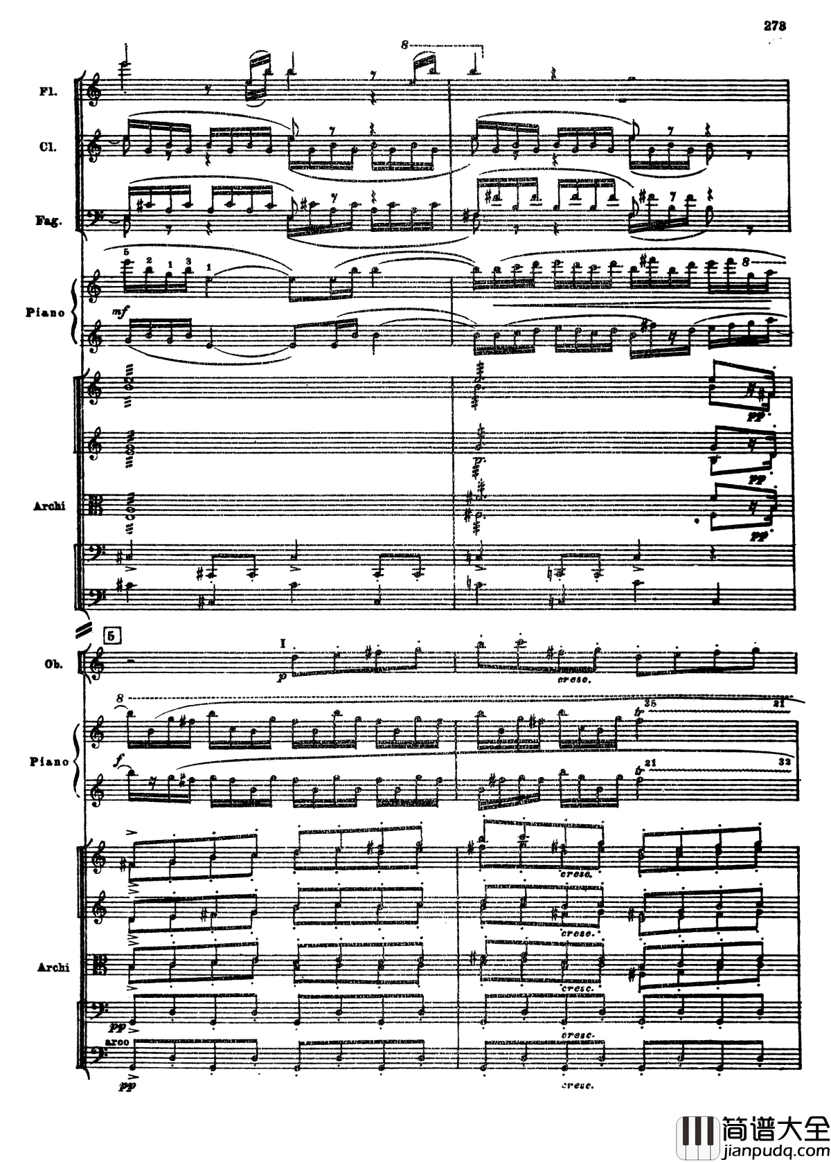 普罗科菲耶夫第三钢琴协奏曲钢琴谱_总谱_普罗科非耶夫