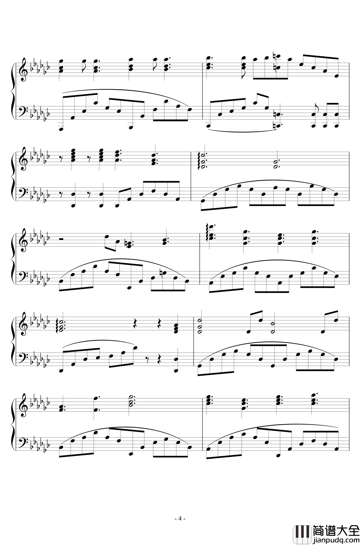 喜欢你钢琴谱_徐佳莹live_徐佳莹