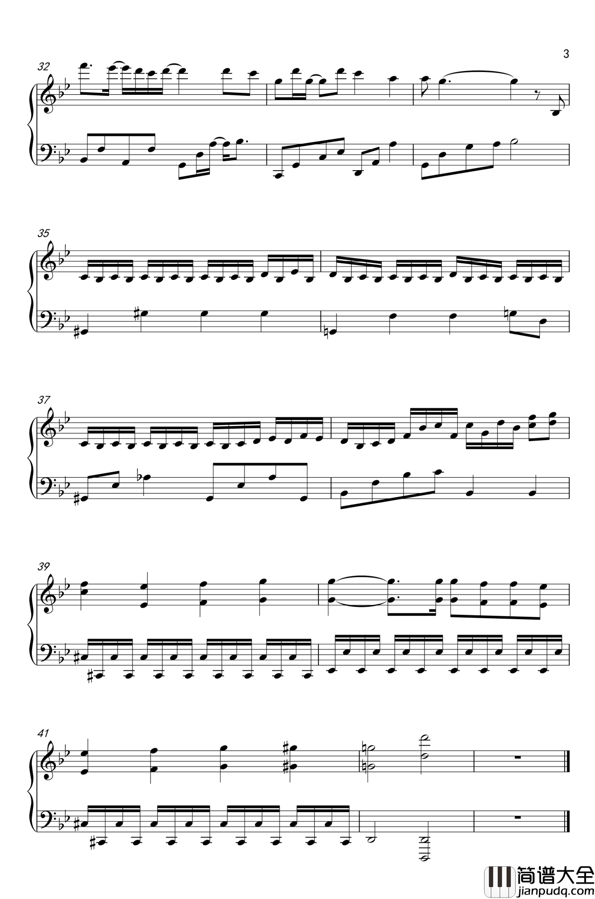 不染钢琴谱_毛不易