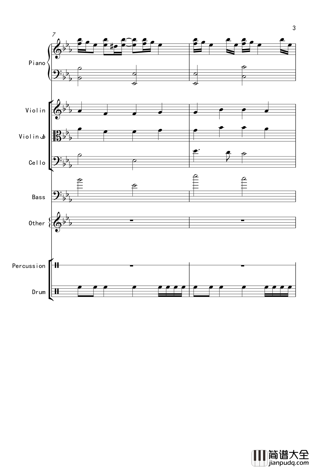 克罗地亚舞曲钢琴谱_马克西姆_Maksim·Mrvica