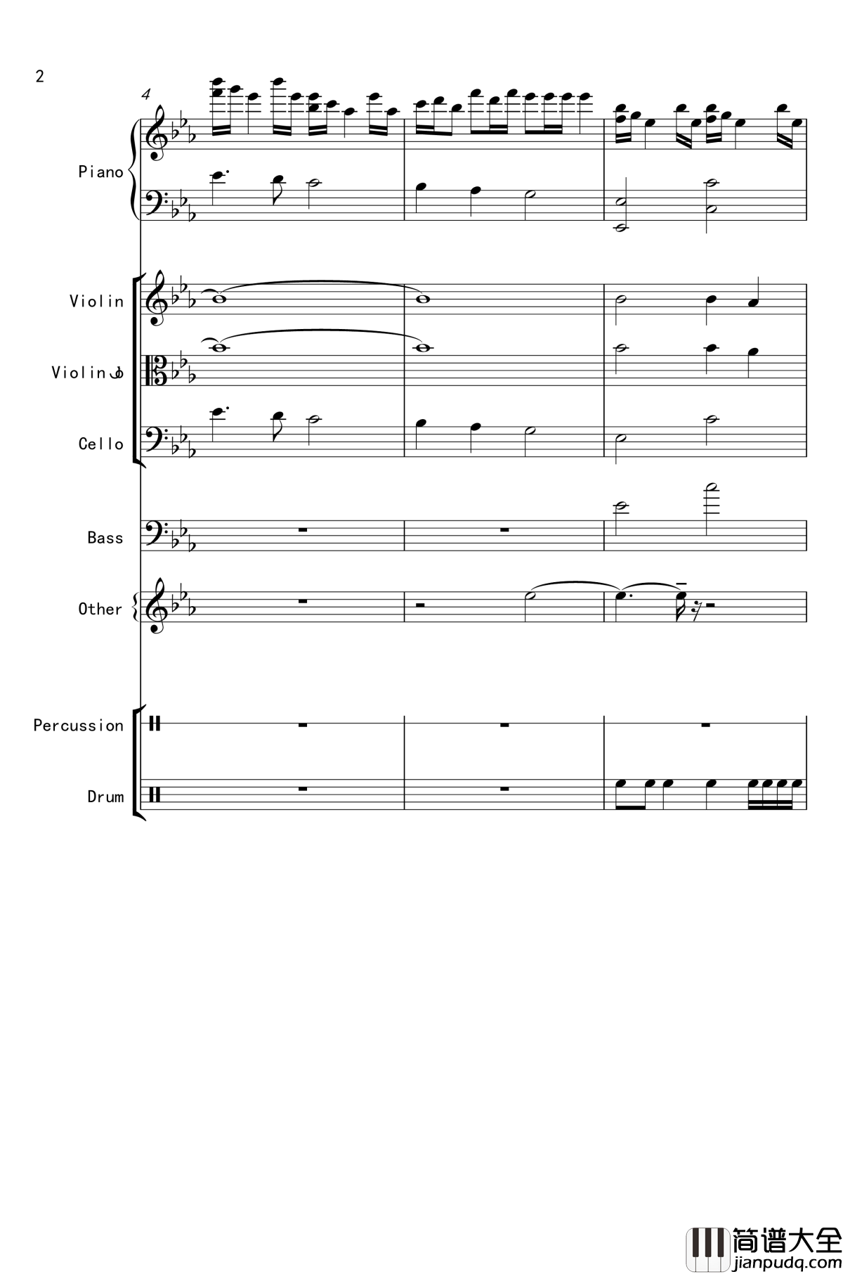 克罗地亚舞曲钢琴谱_马克西姆_Maksim·Mrvica